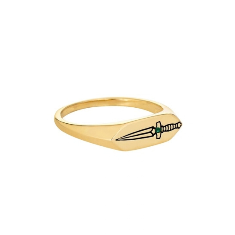 Dagger Ring - Gold Plated