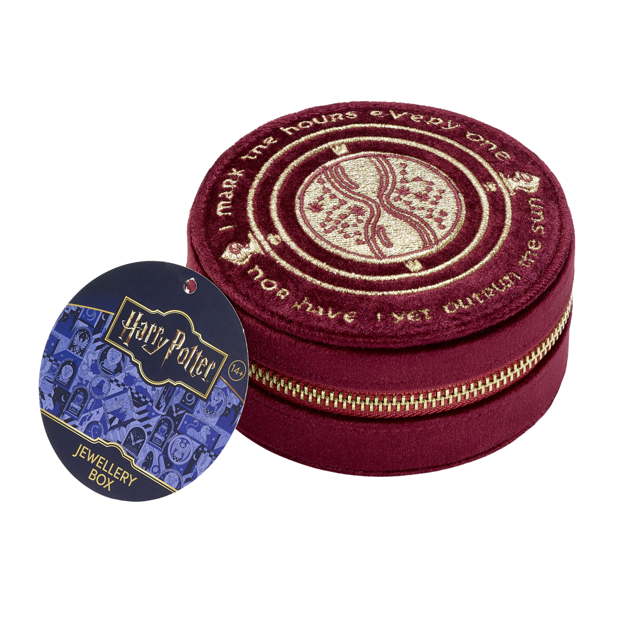 Time Turner Velvet Jewelry Box