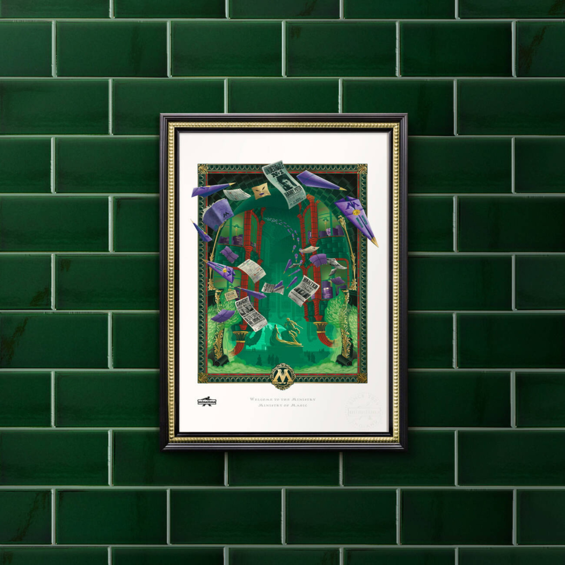 Welcome to the Ministry Art Print