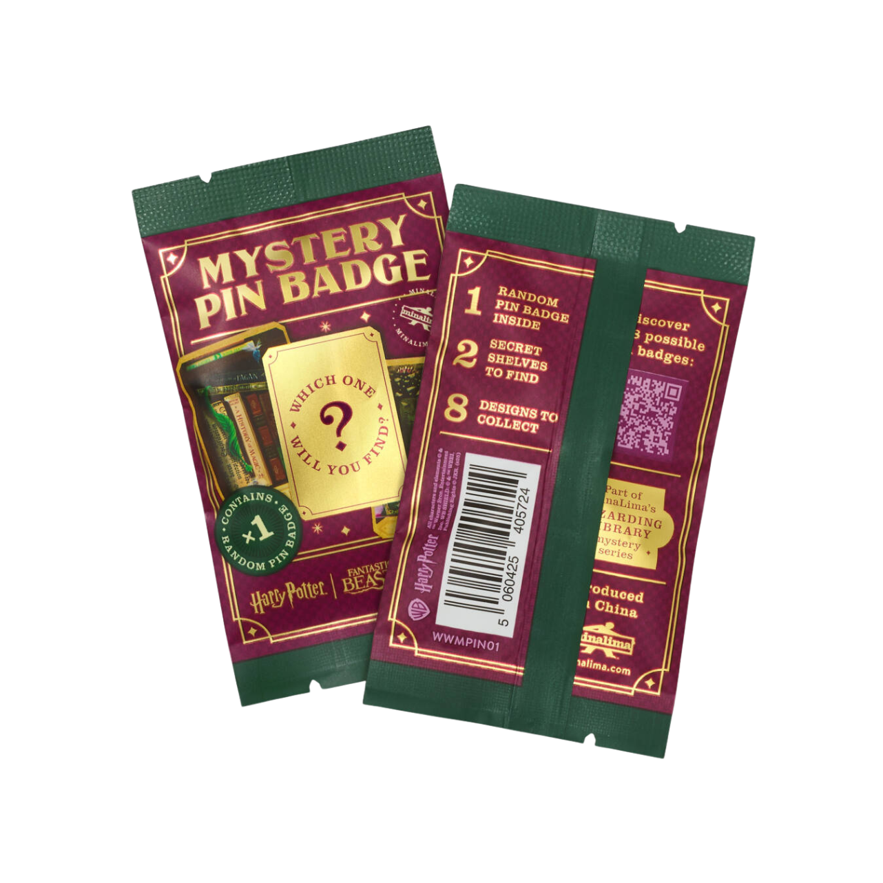 Hogwarts Library Mystery Pin Badge