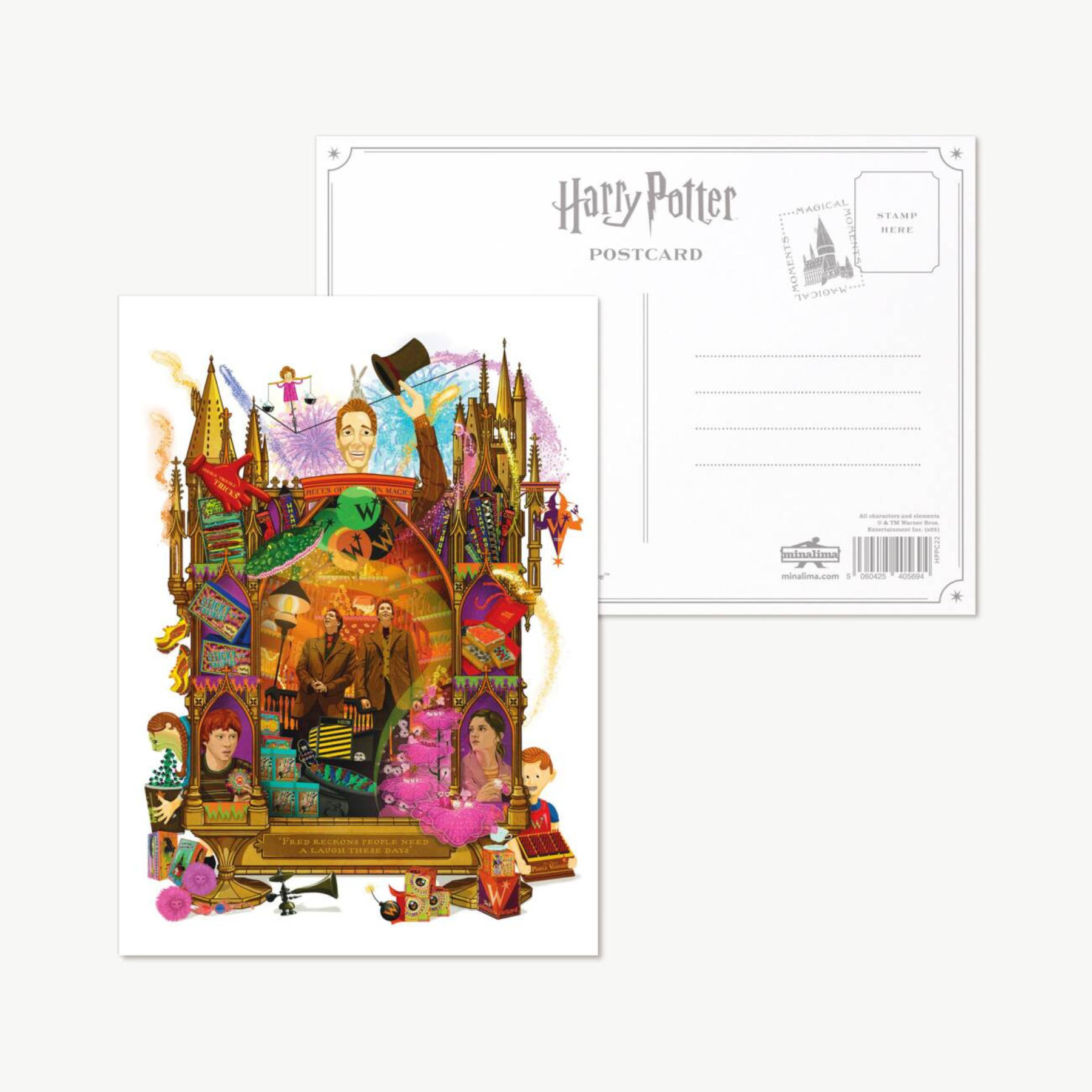 People Need a Laugh Postcard