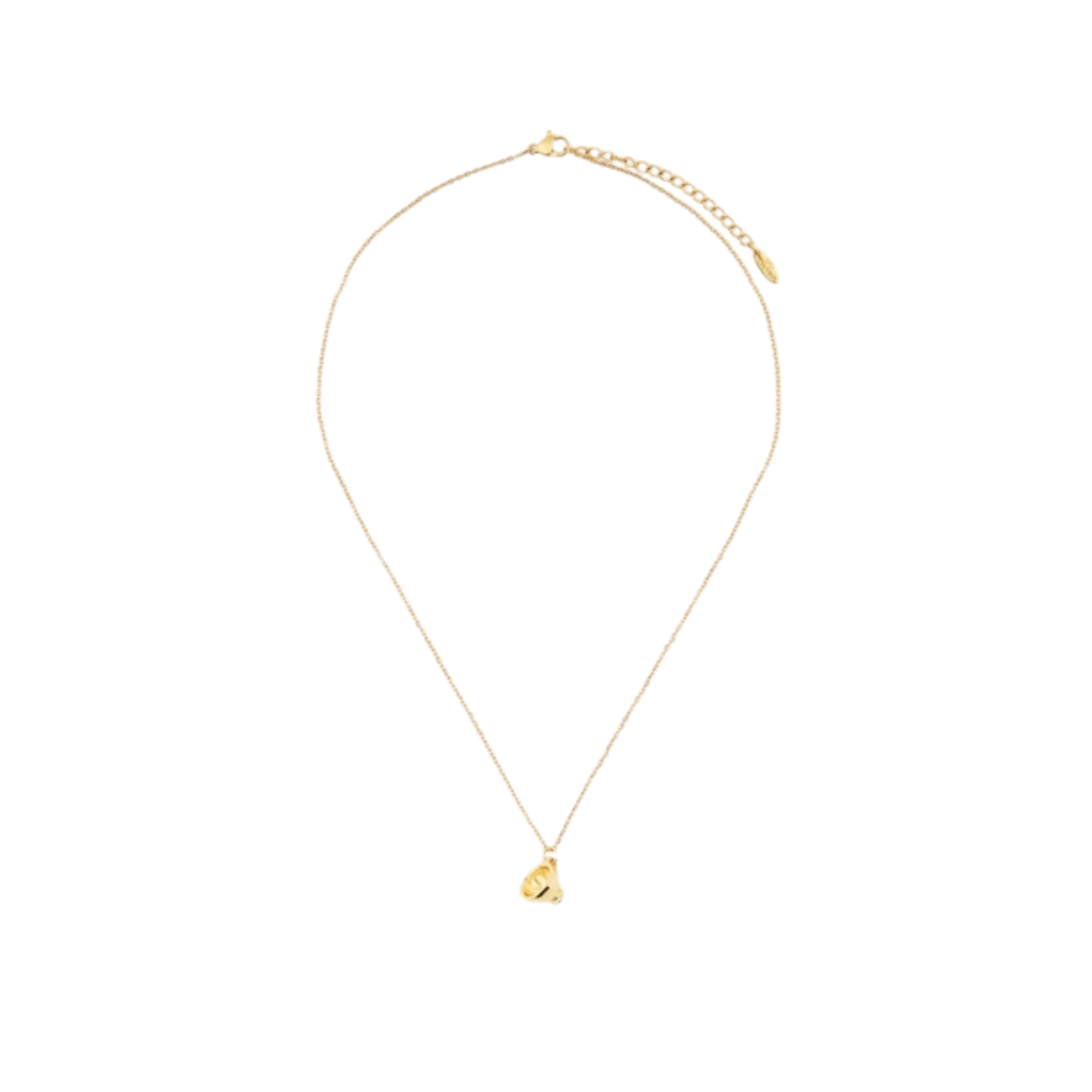 Alice in Wonderland Gold Bookish Necklace