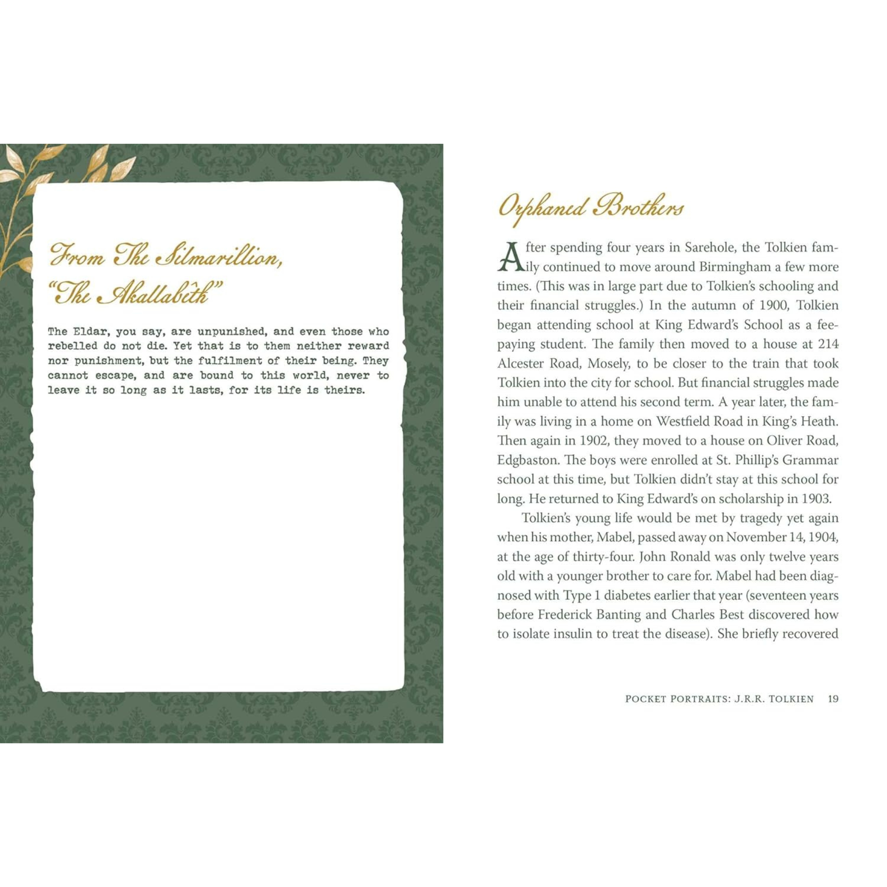 Pocket Portrait Book: J.R.R. Tolkein