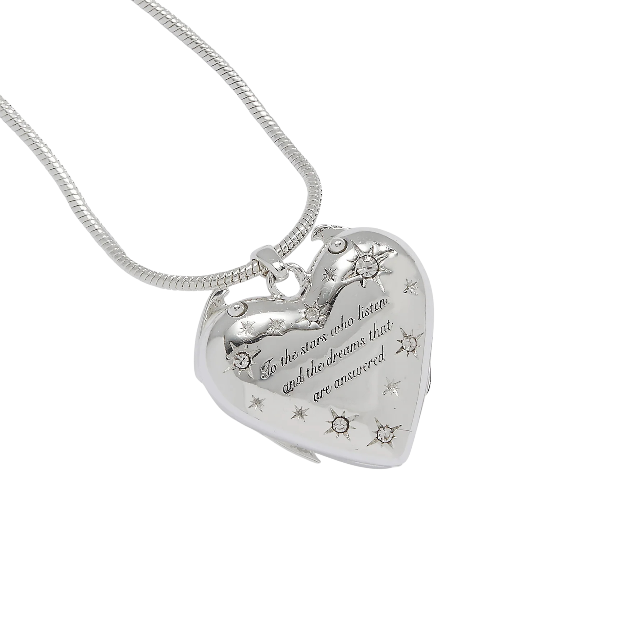 A Court of Thorns and Roses Velaris Heart Locket Necklace