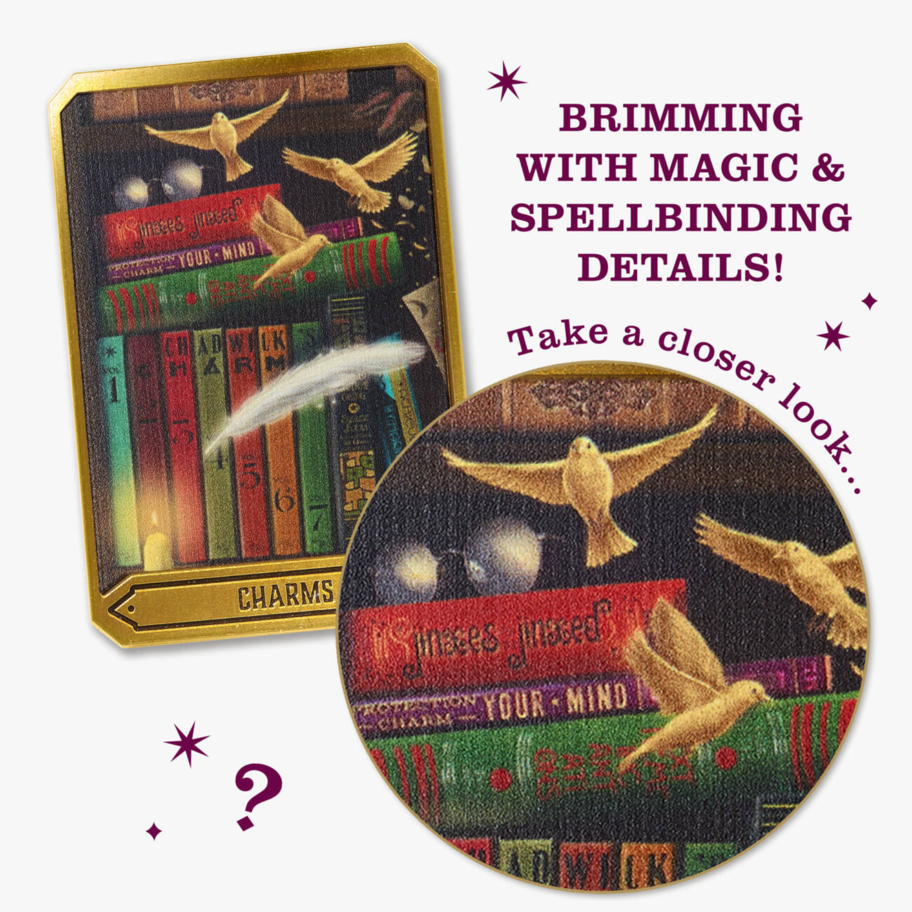 Hogwarts Library Mystery Pin Badge