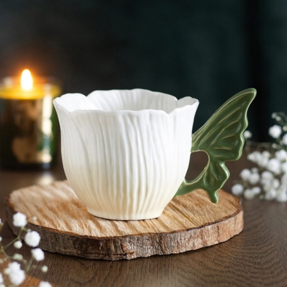 Flower Fairy Wing Mug