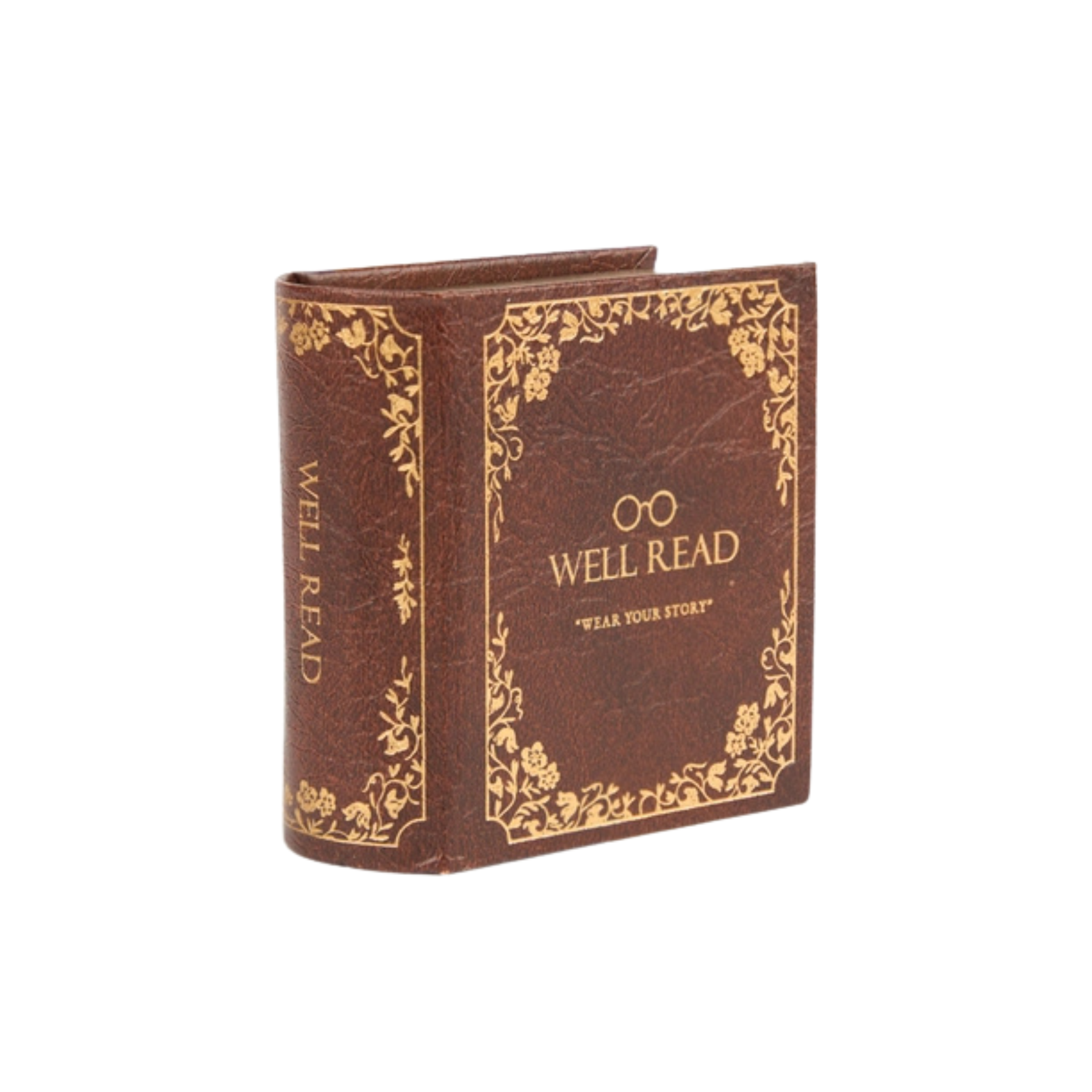 The Encyclopedia of Potion Making Gold Bookish Necklace