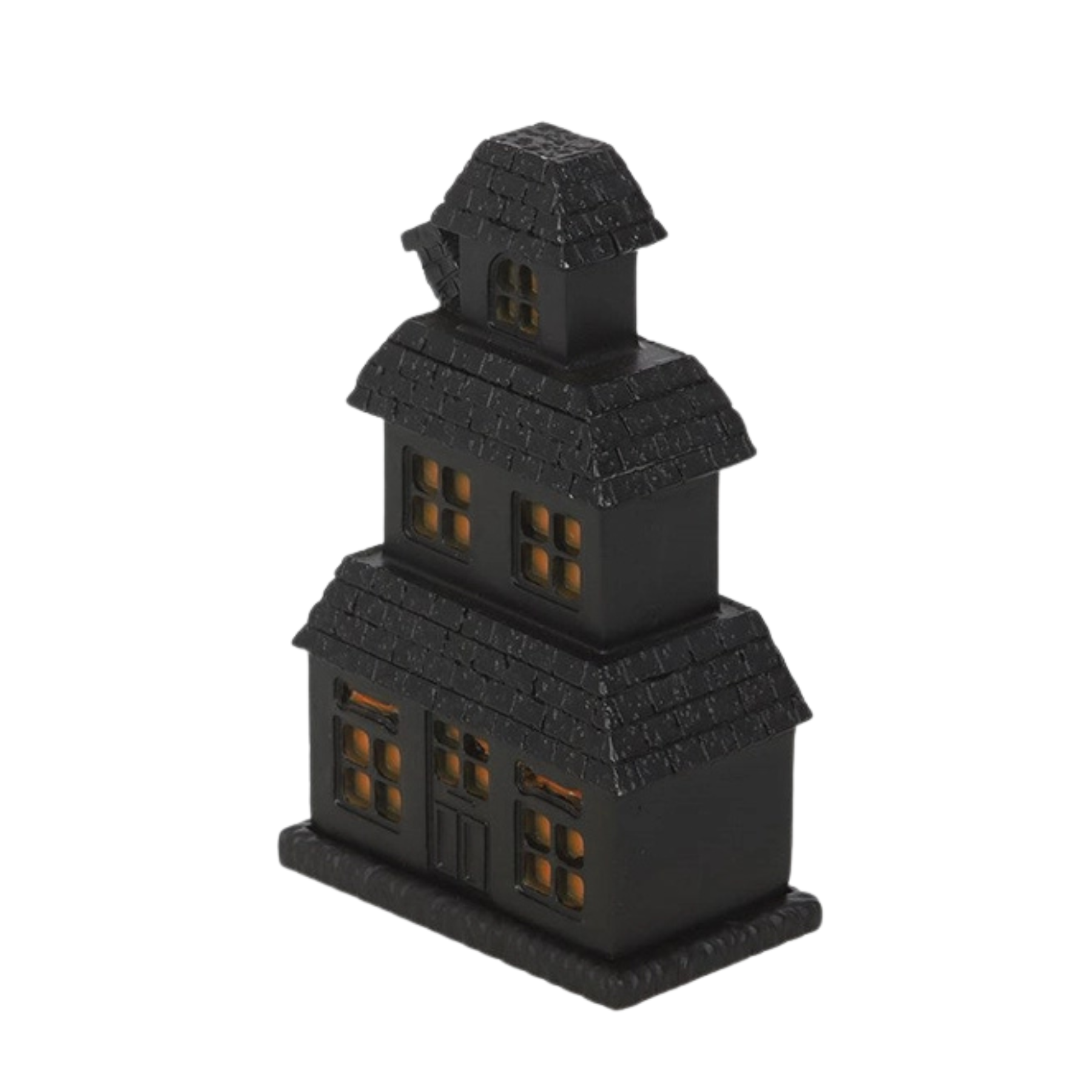 Black Gothic House Incense Cone Burner