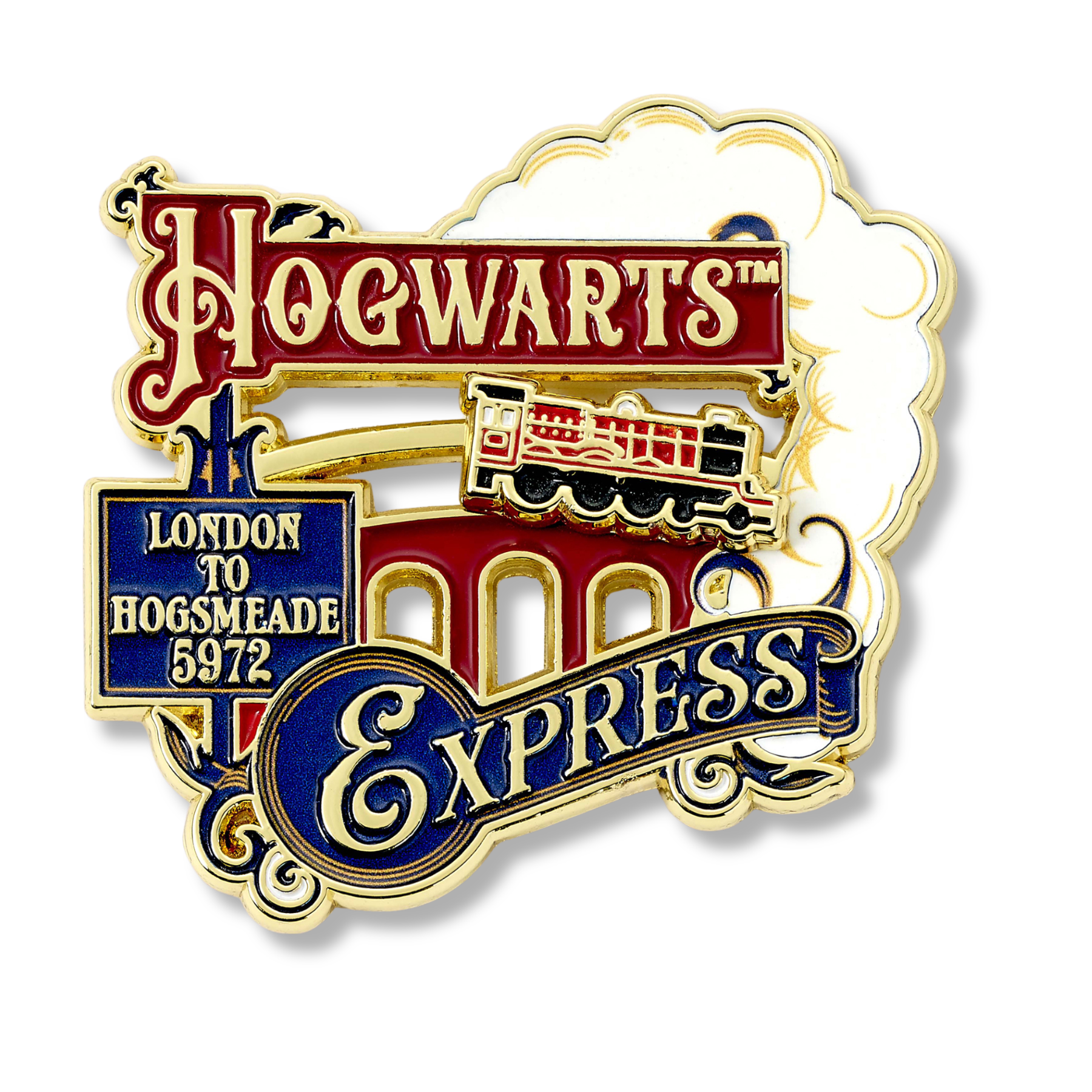 Hogwarts Express Sliding Pin Badge