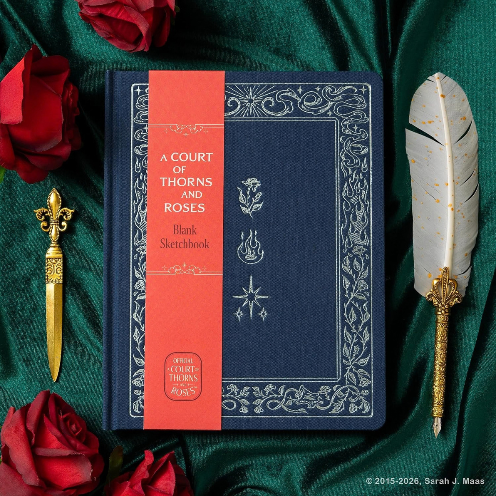 A Court of Thorns and Roses Official Sketchbook (Flowers, Flames, and Stars)