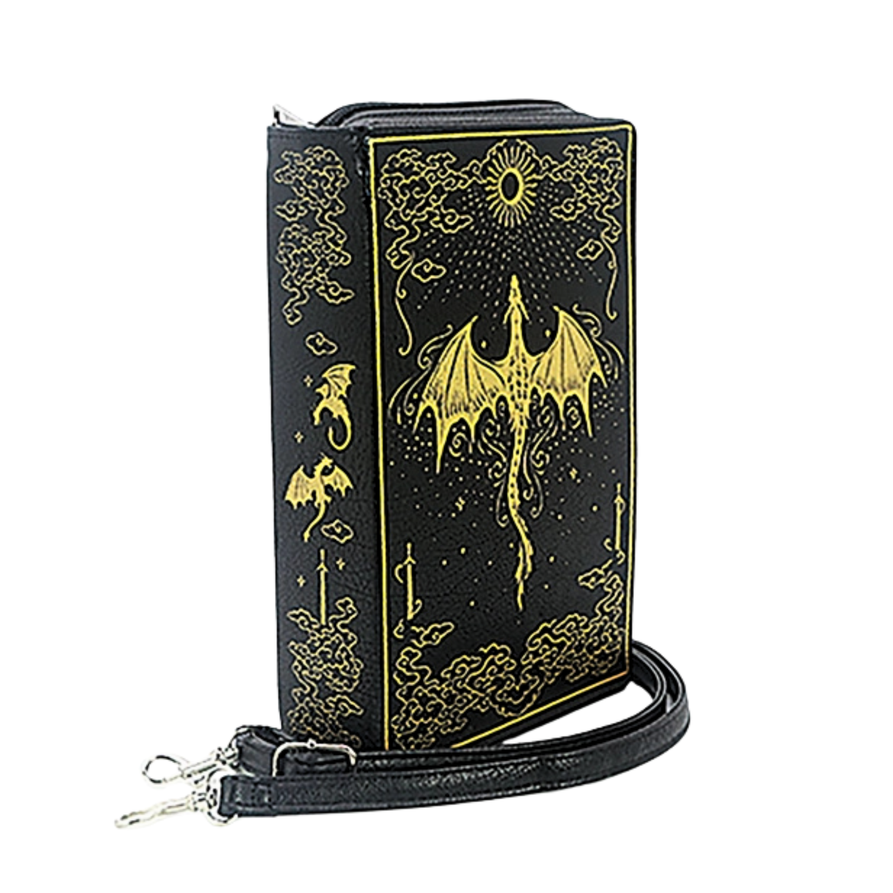 Dragon Book Clutch Bag