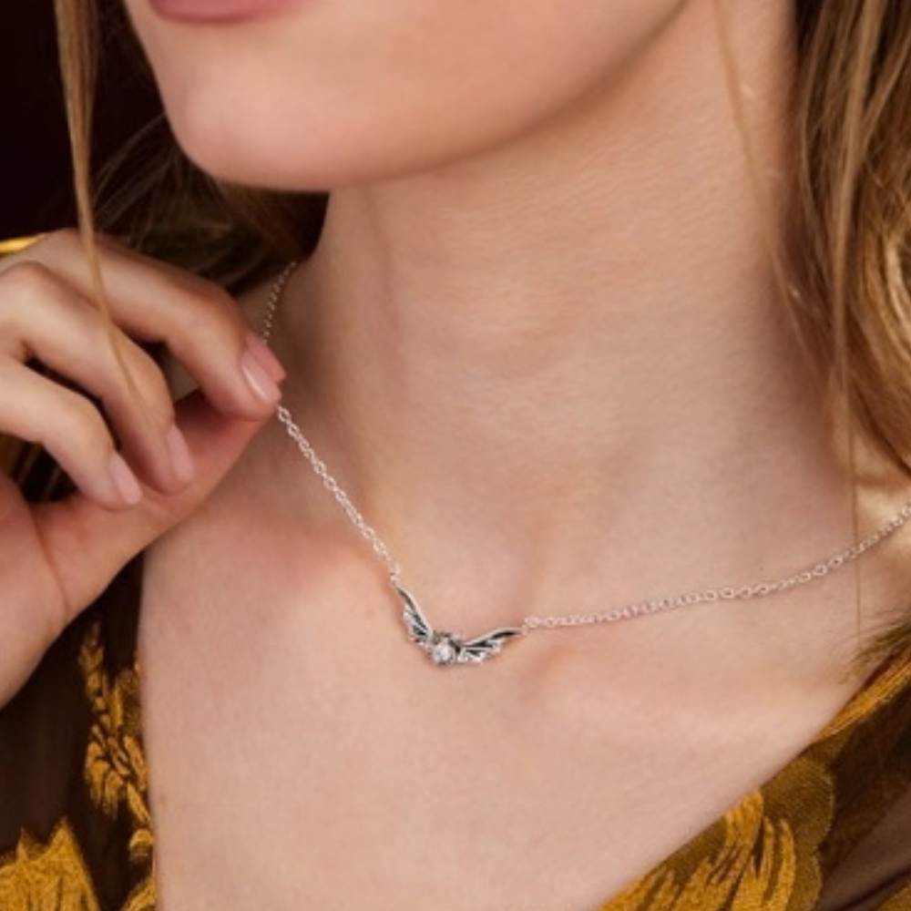 House of the Dragon Syrax Silver Necklace - Alex + Ani