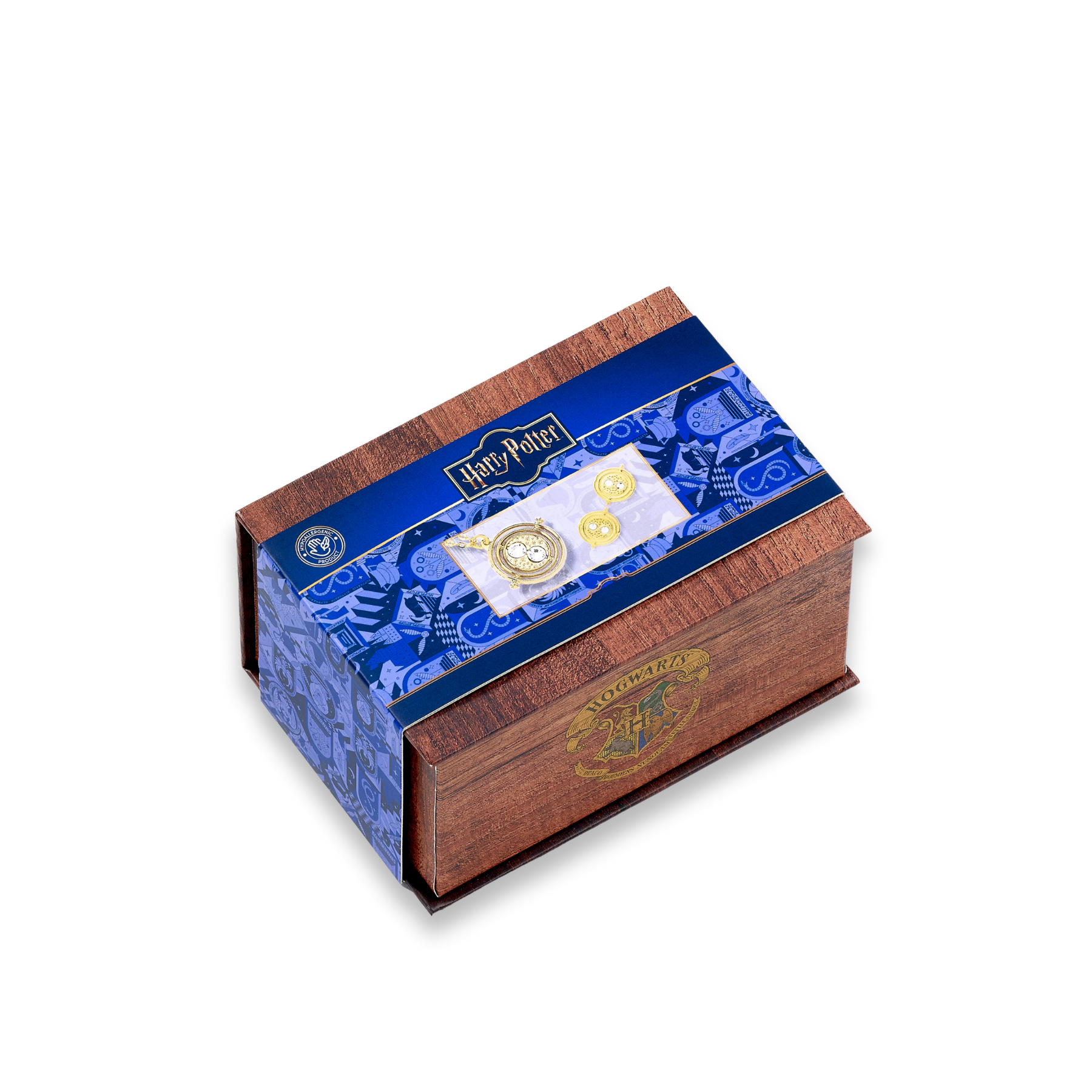 Hermione's Potion Gift Box - Time Turner Necklace & Earrings Set