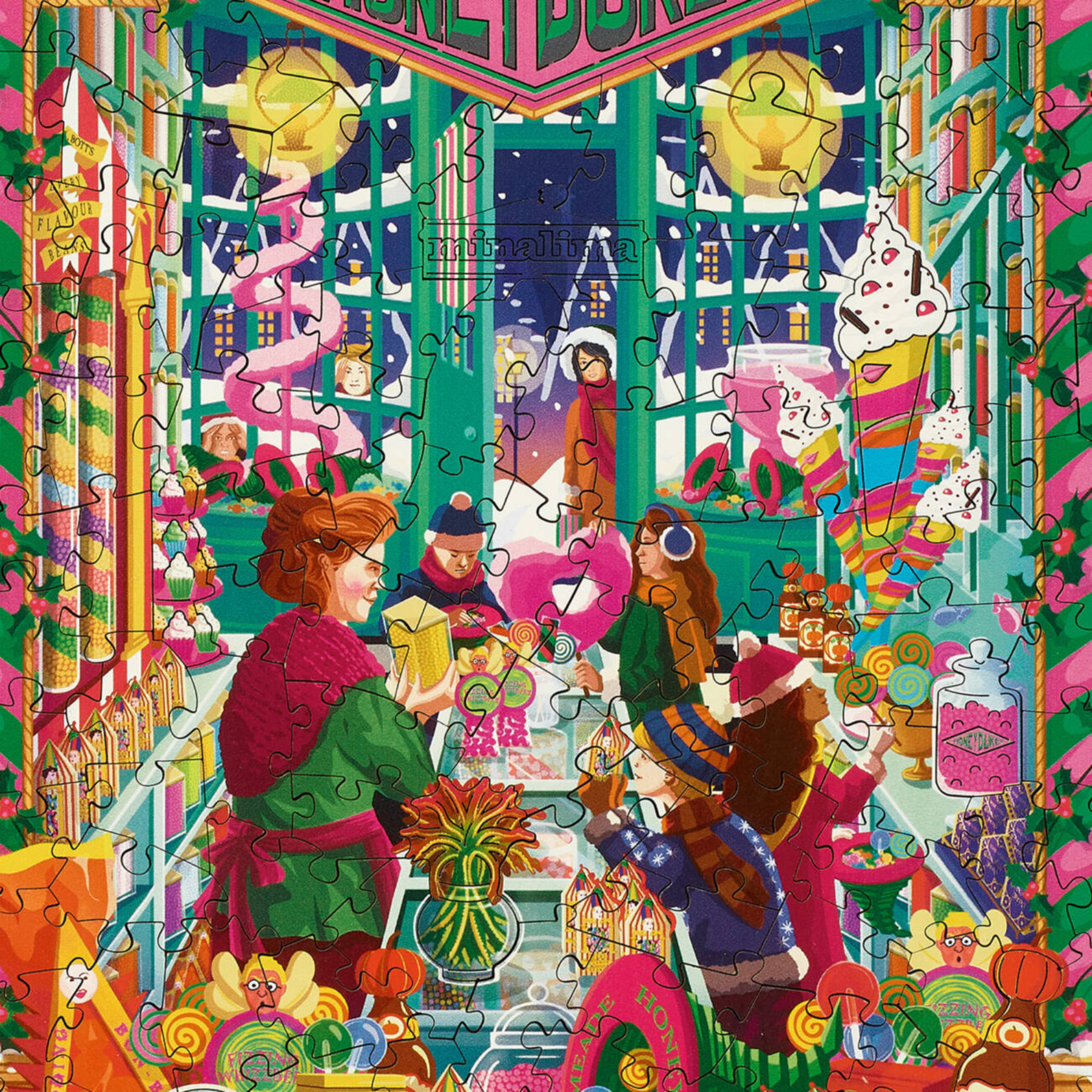 Honeydukes: The Wondrous Wizarding Sweet Shop Jigsaw Puzzle
