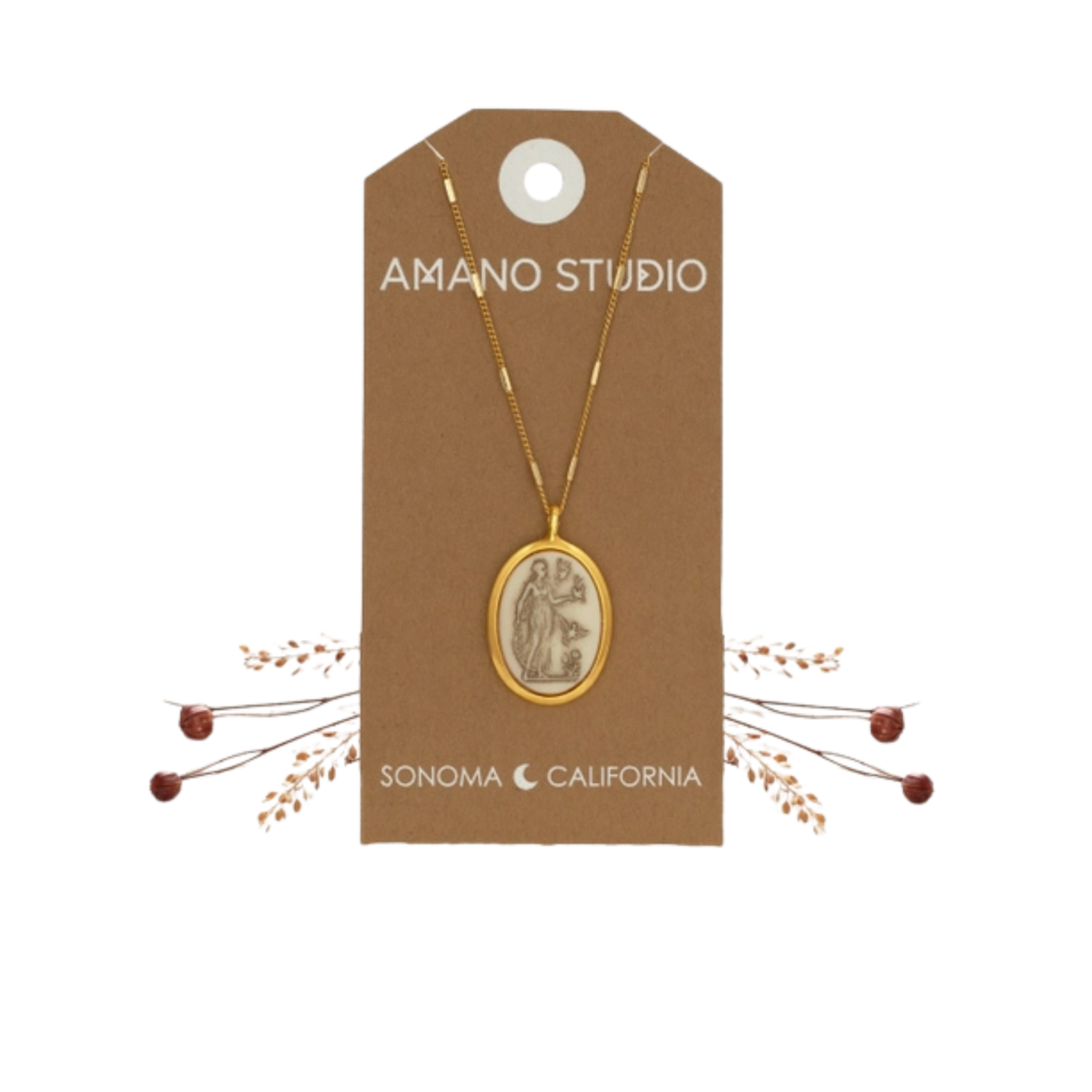 Aphrodite Vintage Cameo Necklace