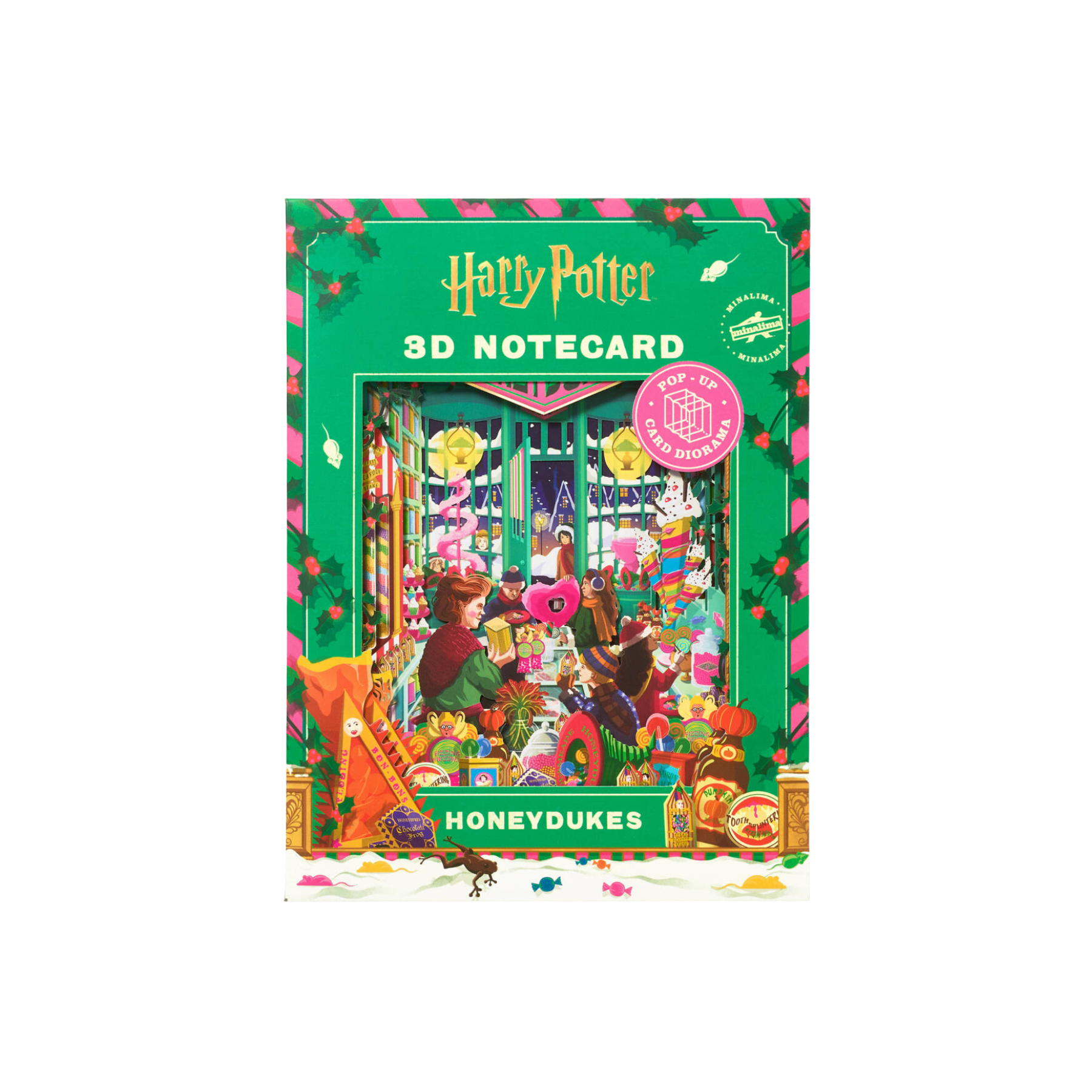 Honeydukes: The Wondrous Wizarding Sweet Shop 3D Notecard