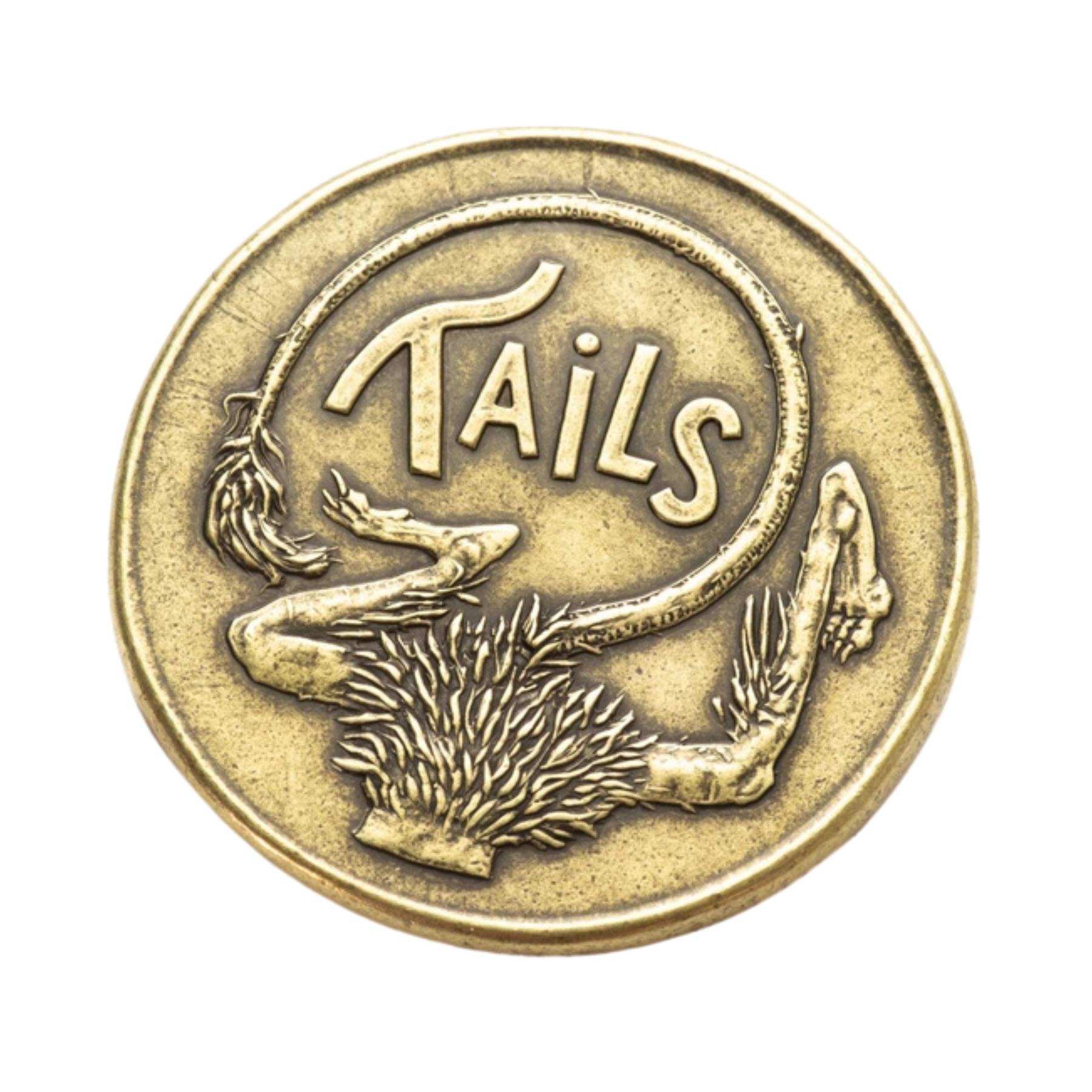 Labyrinth Firey Decision Maker Coin