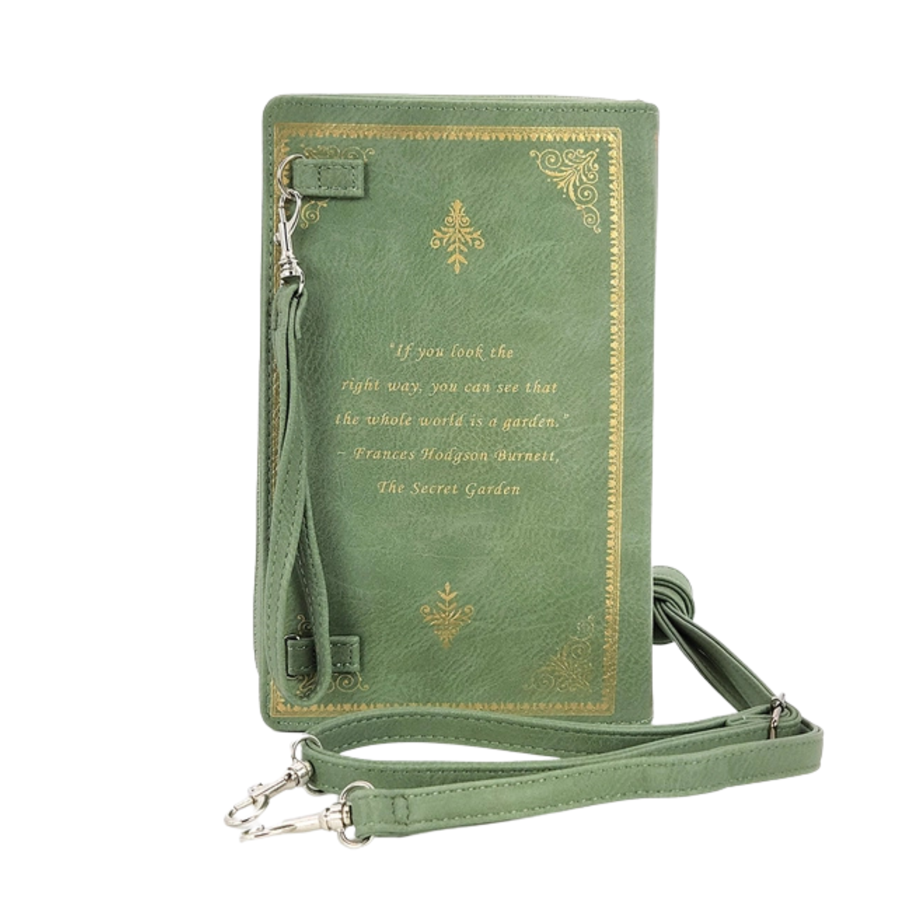The Secret Garden Book Clutch Bag