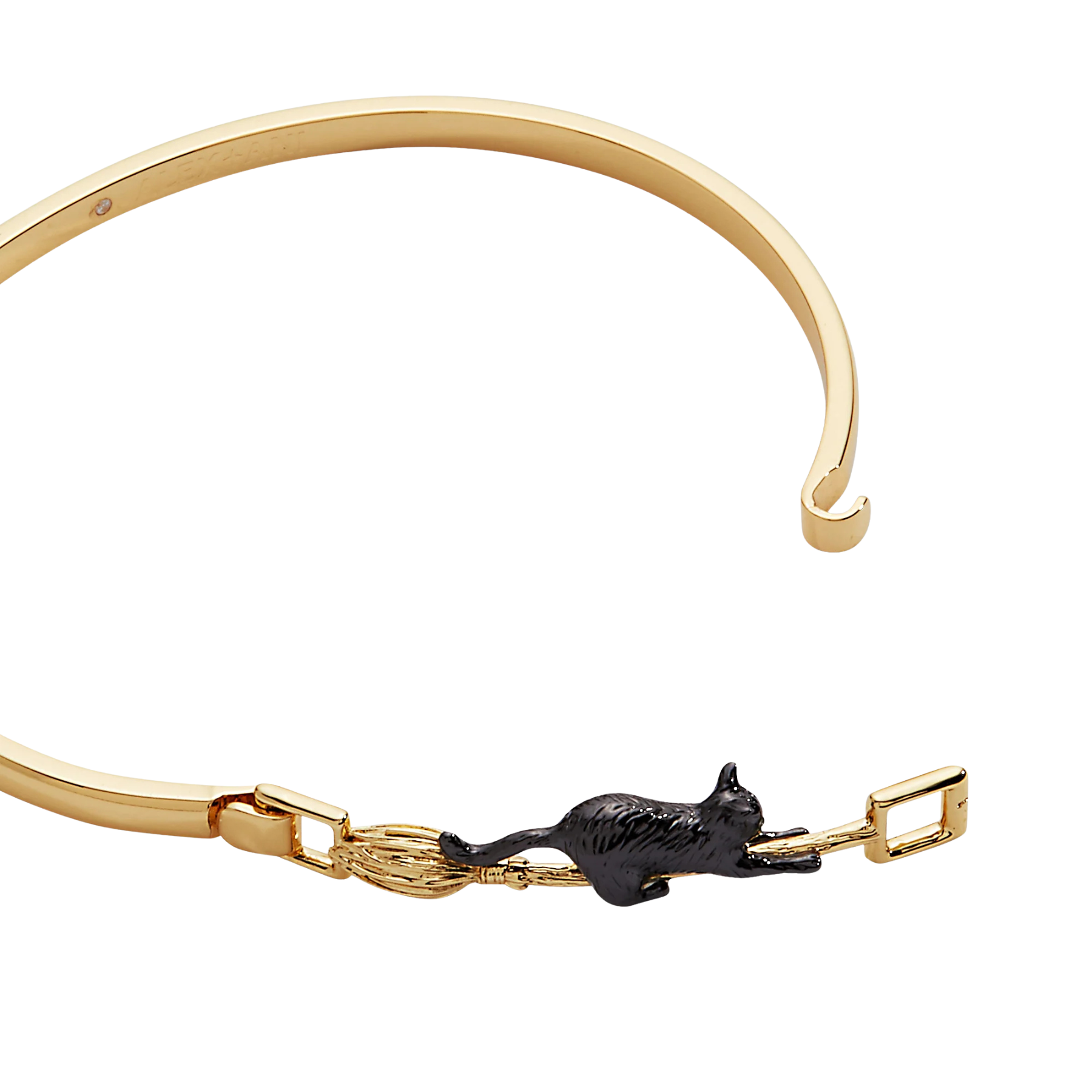 Witch's Familiar Cat Tension Bangle