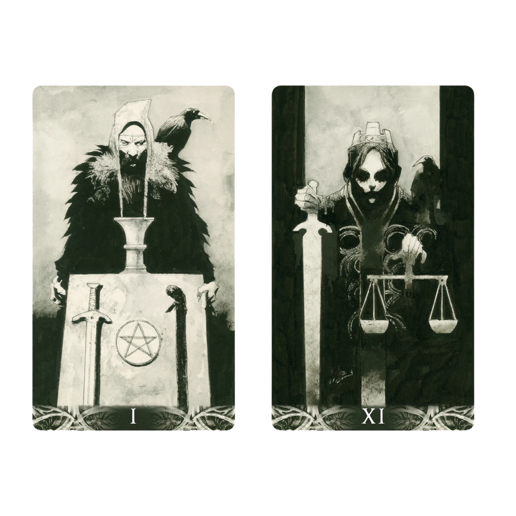 Murder of Crows Mini Tarot Deck