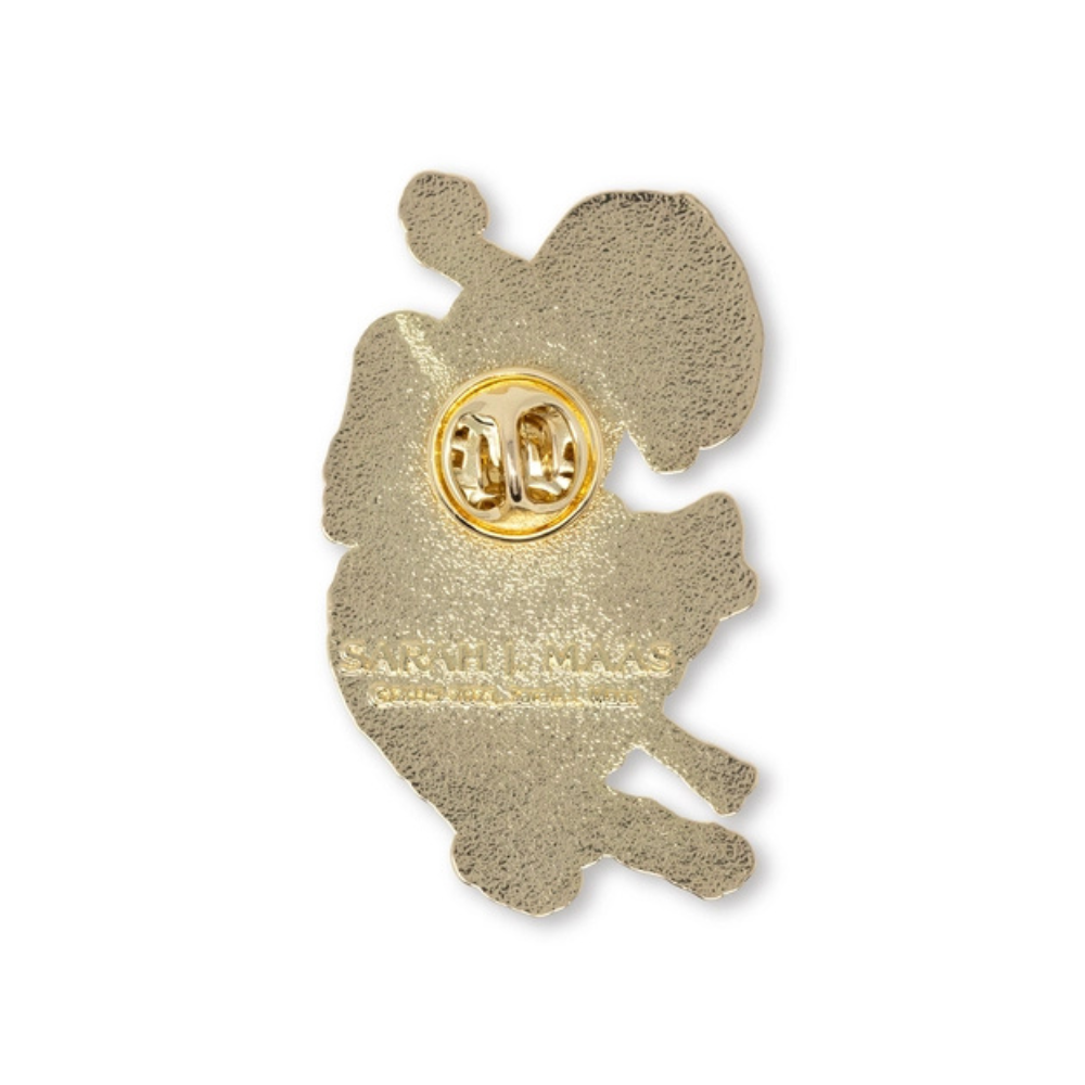A Court of Thorns and Roses Wolf Enamel Pin