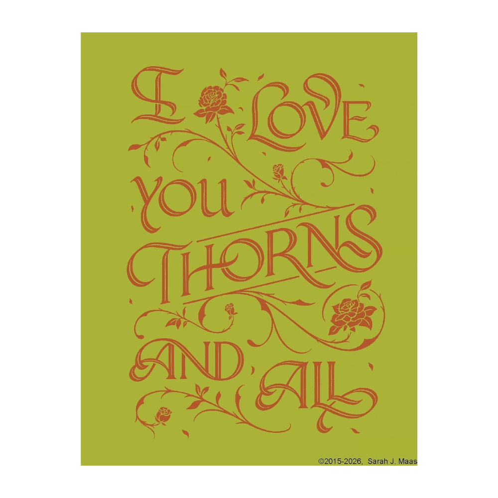 A Court of Thorns and Roses Official Gilded Notecards