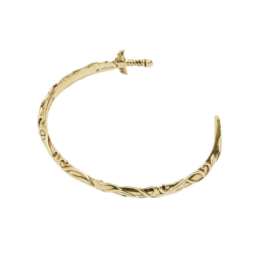 A Court of Thorns and Roses Illyrian Sword Cuff Bracelet - Gold