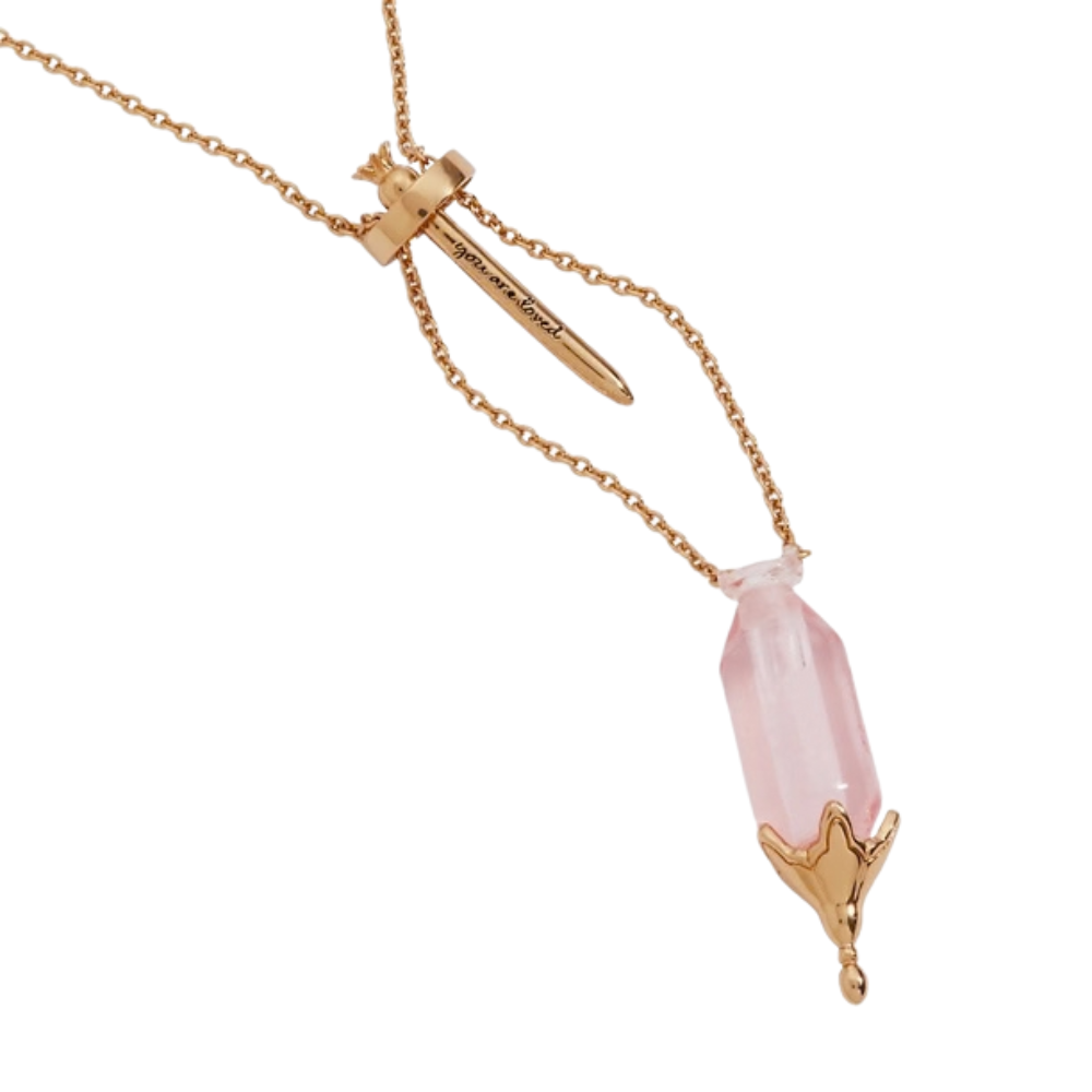 'You Are Loved' Potion Bottle Slider Necklace - Alex + Ani