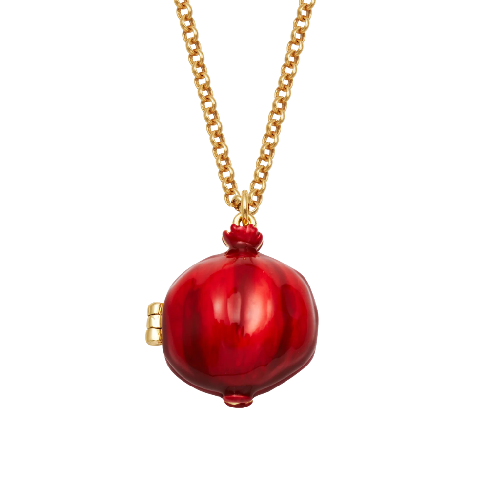 Pomegranante Locket Necklace - Fable England