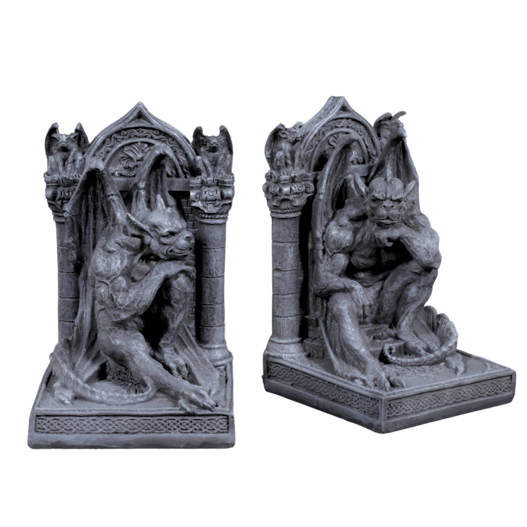 Gothic Gargoyle Bookend Set – Curiosa - Purveyors of Extraordinary Things