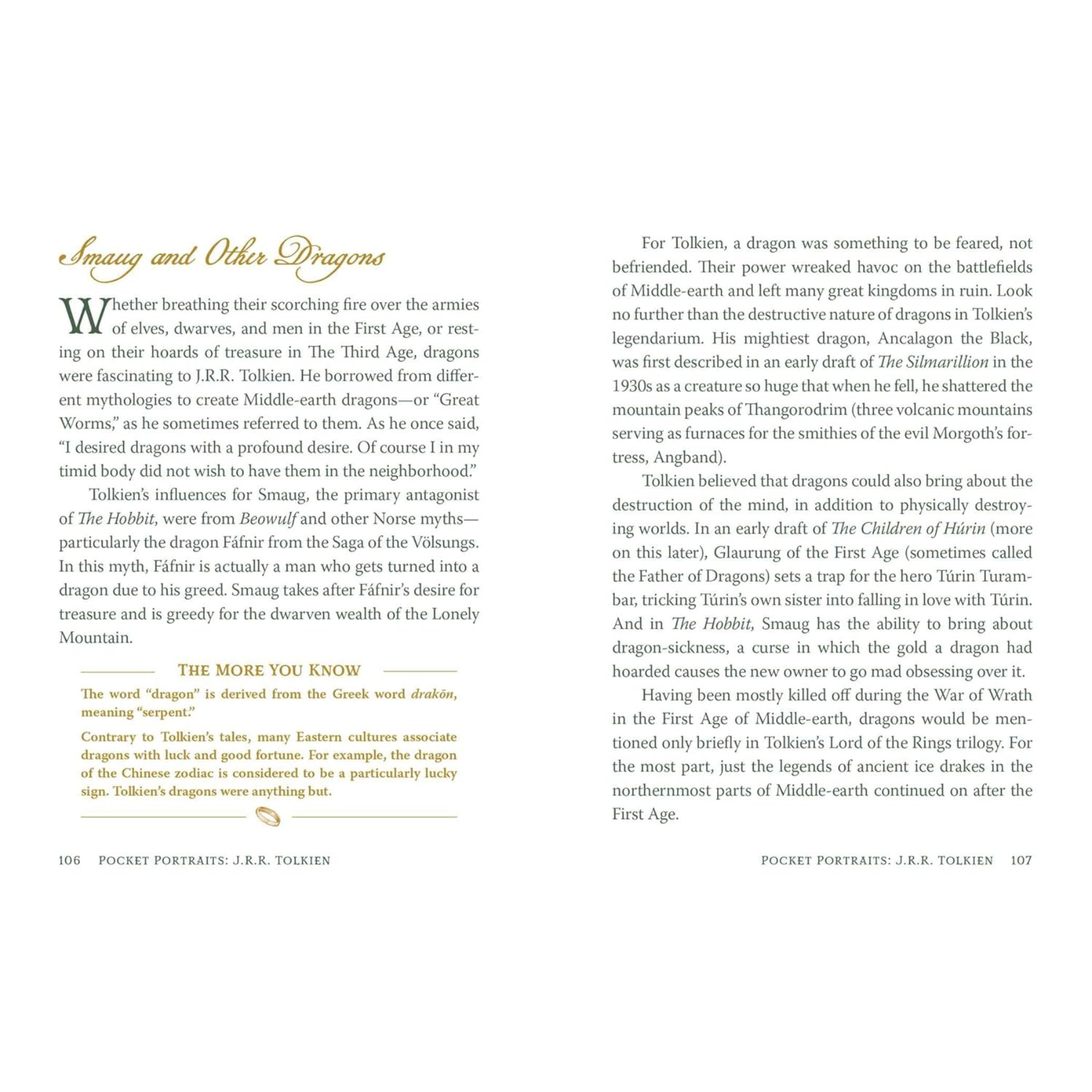 Pocket Portrait Book: J.R.R. Tolkein