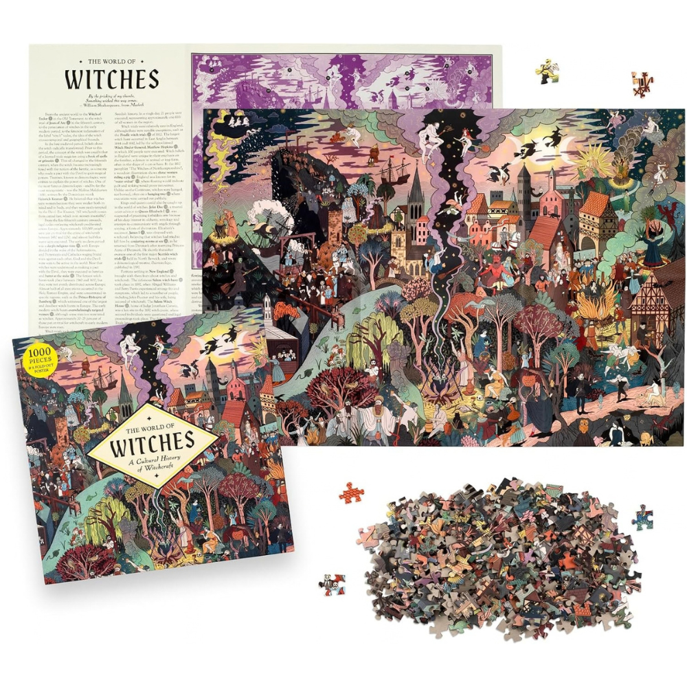The World of Witches 1000 Piece Puzzle