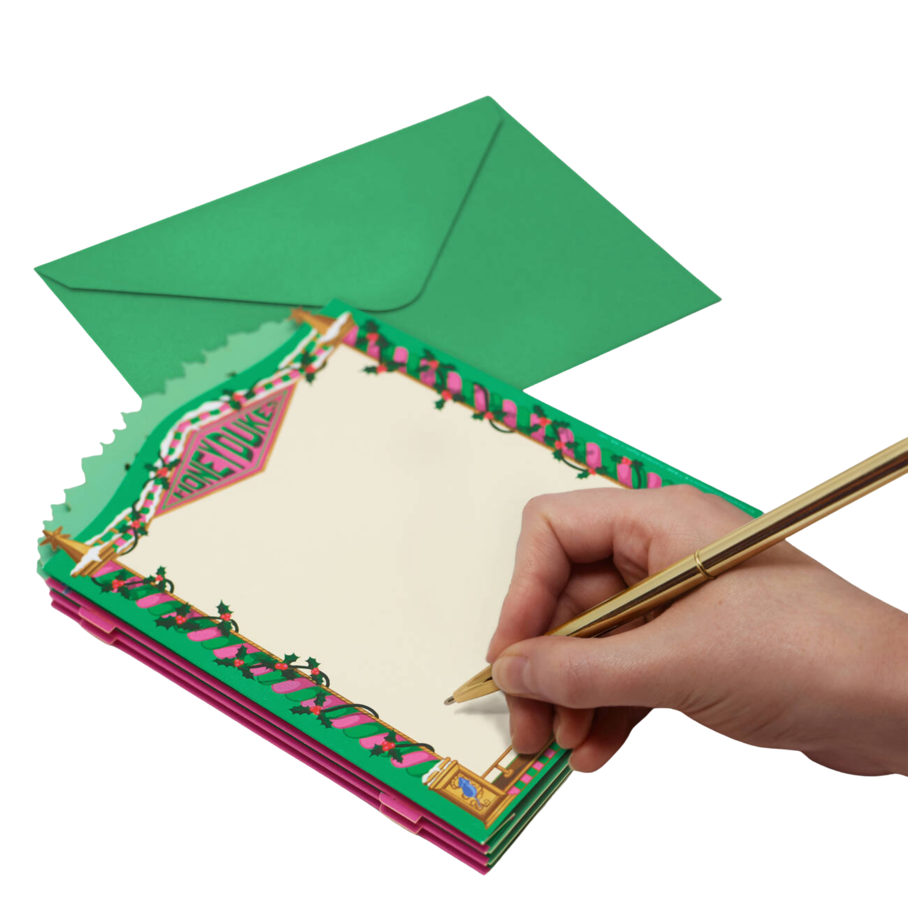 Honeydukes: The Wondrous Wizarding Sweet Shop 3D Notecard