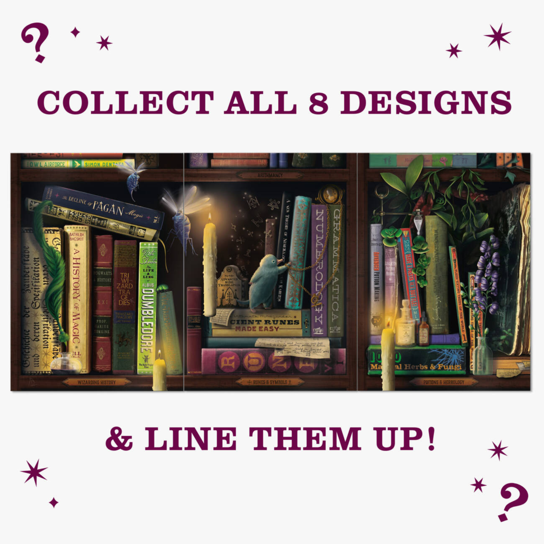 Hogwarts Library Mystery Postcard Pack