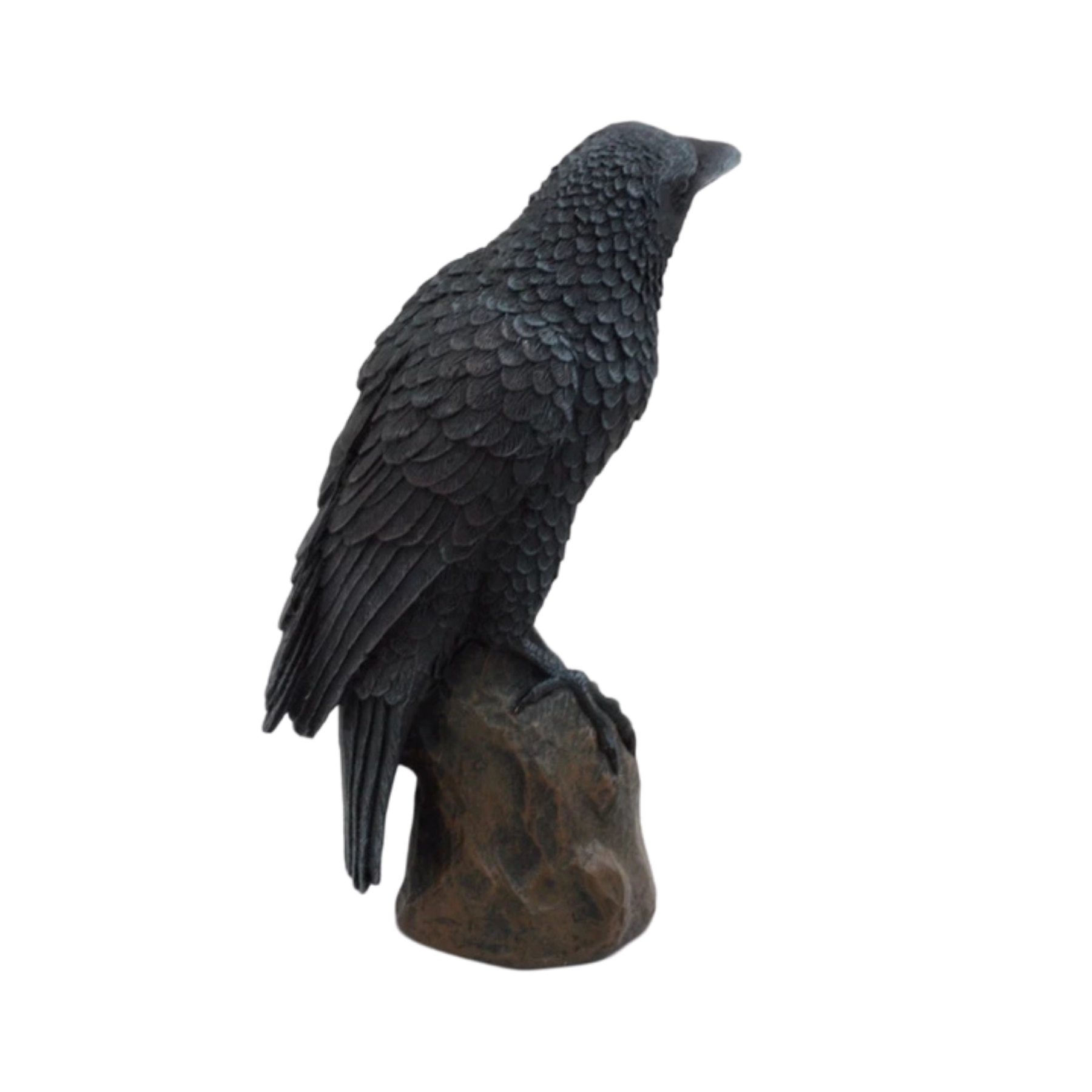 Raven Perch Statue