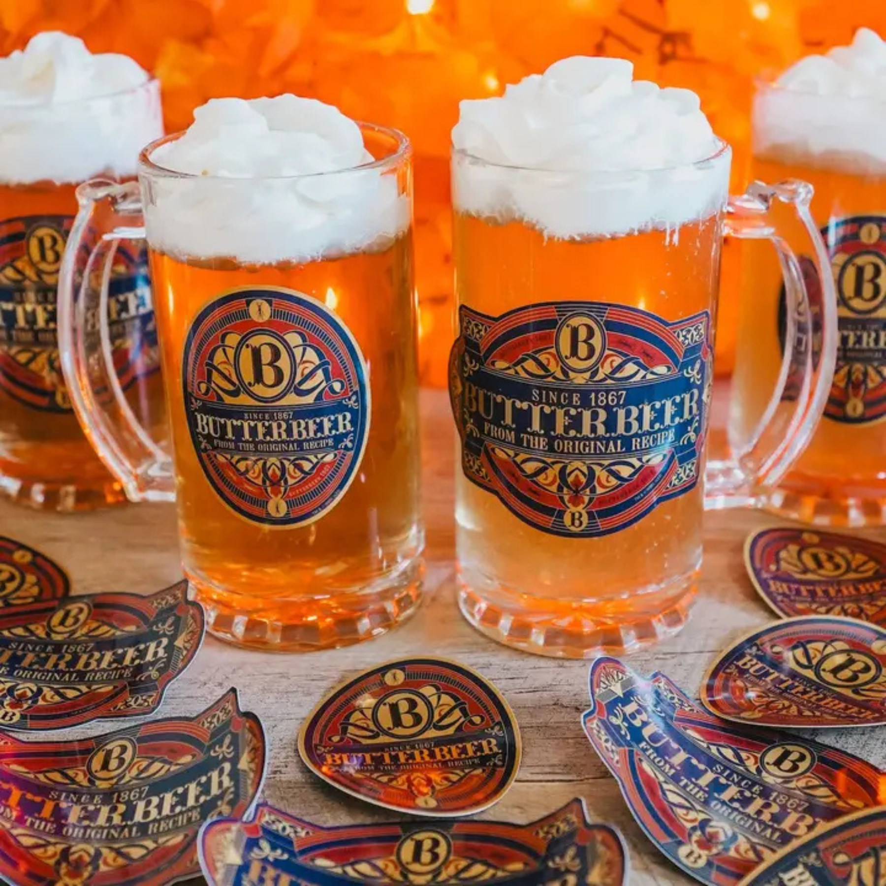 Harry Potter Butterbeer Label Decals S/40