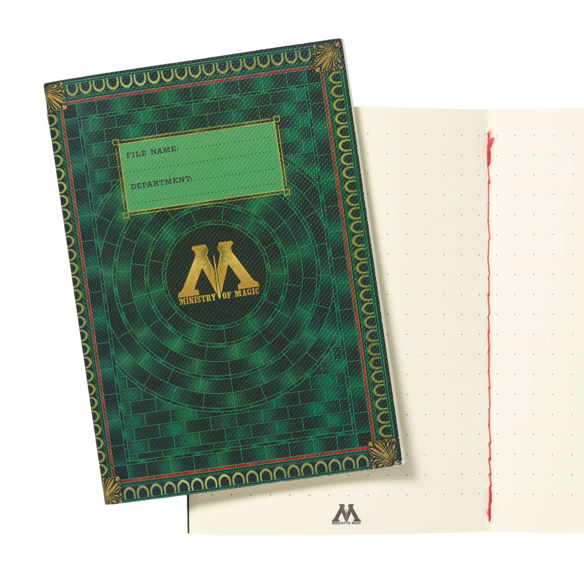 Ministry of Magic Ministerial Patterns Notebook Set