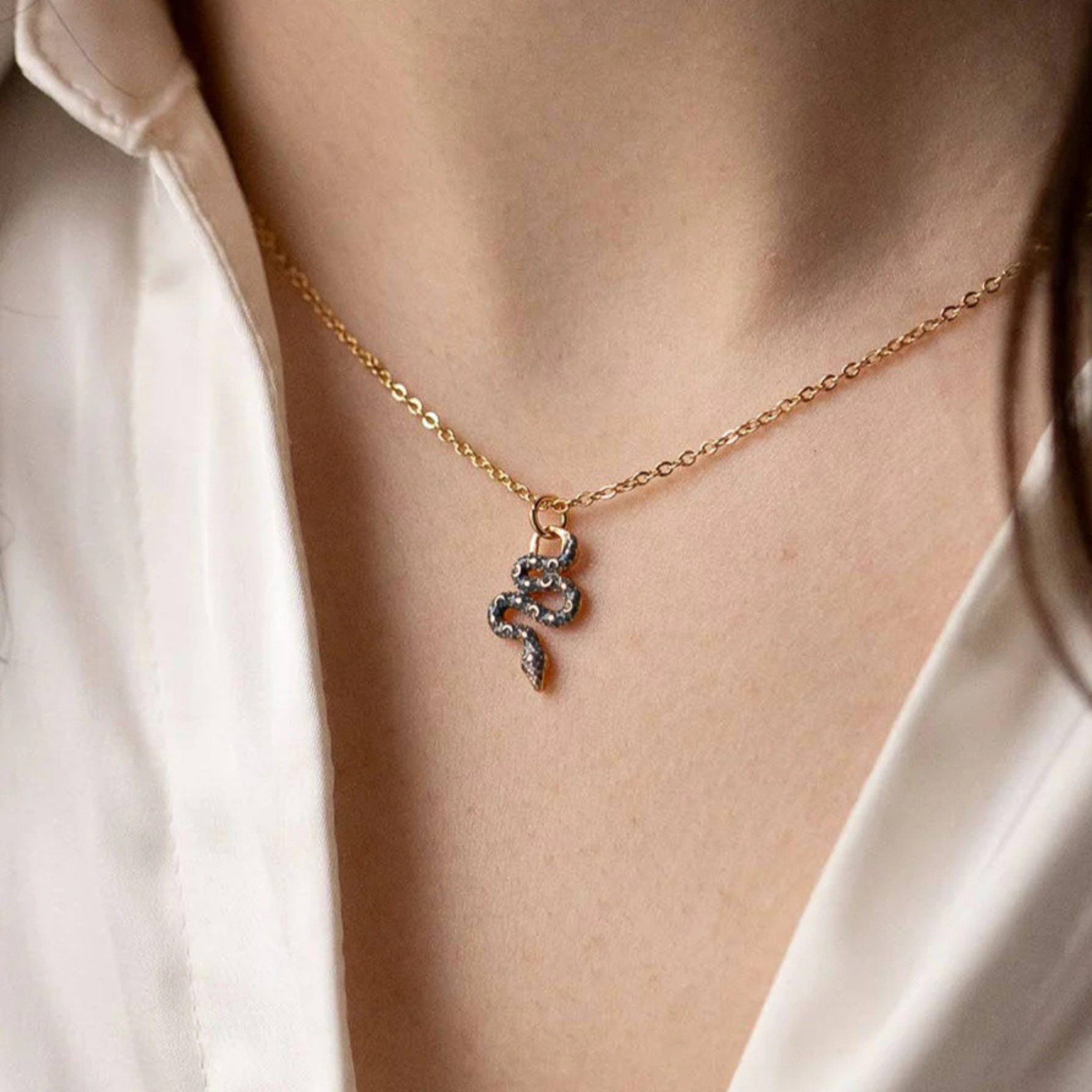 Celestial Snake Necklace