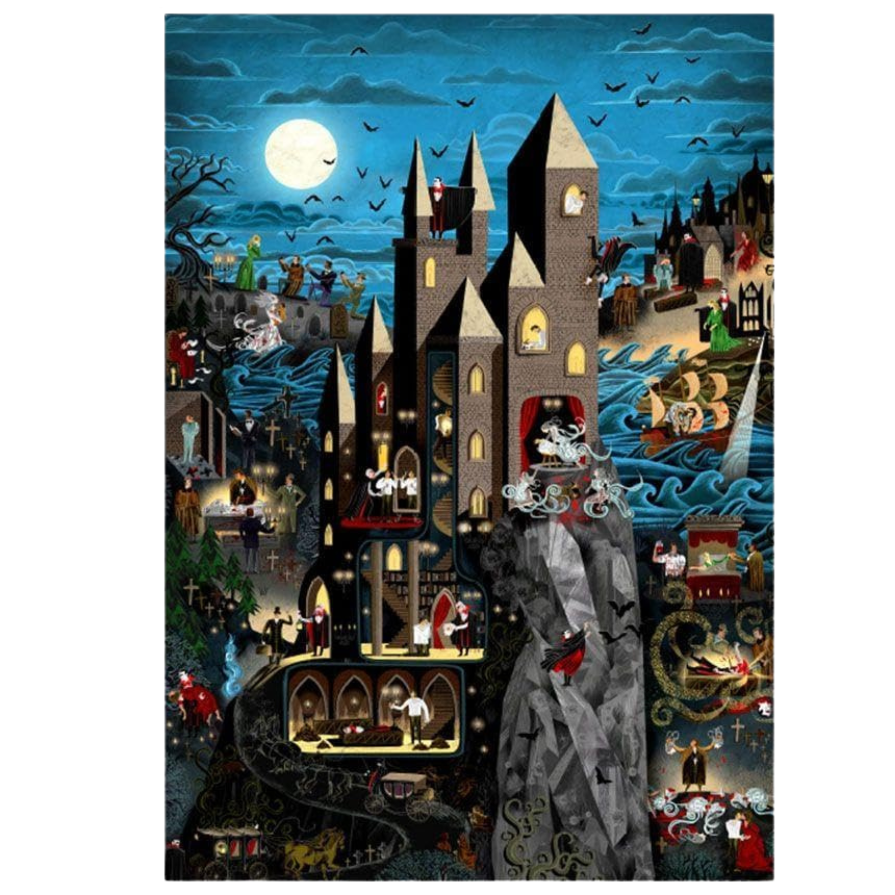 The World of Dracula 1000 Piece Puzzle
