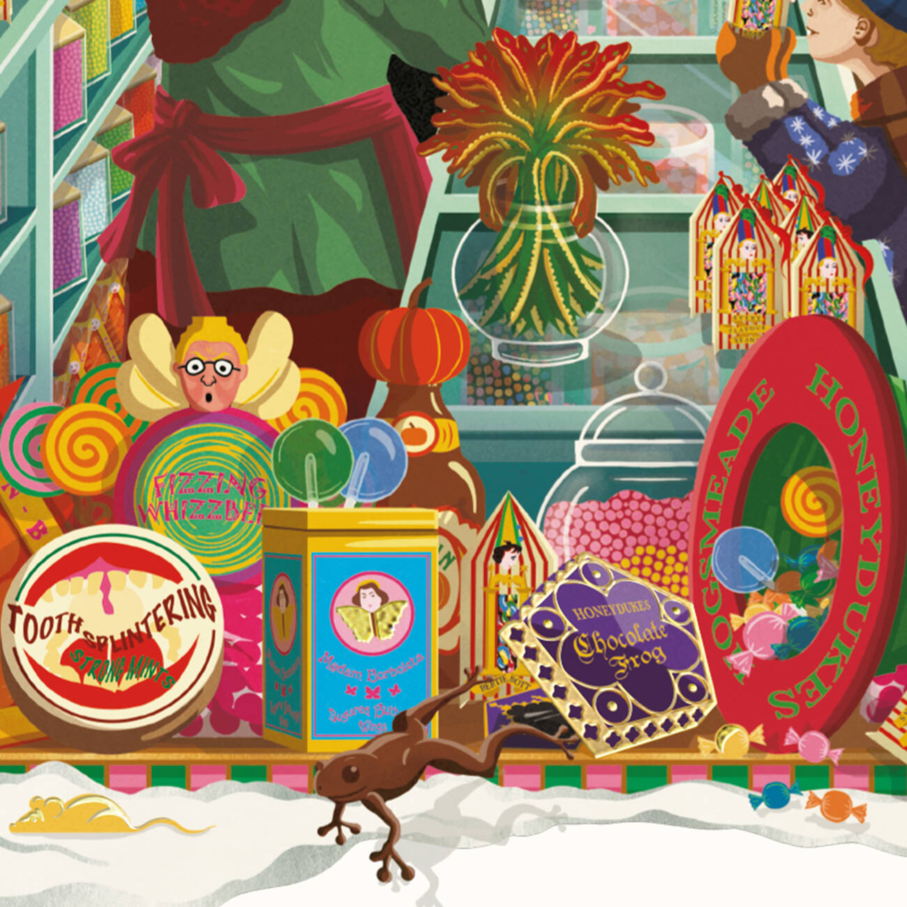 Honeydukes: The Wondrous Wizarding Sweet Shop Art Print