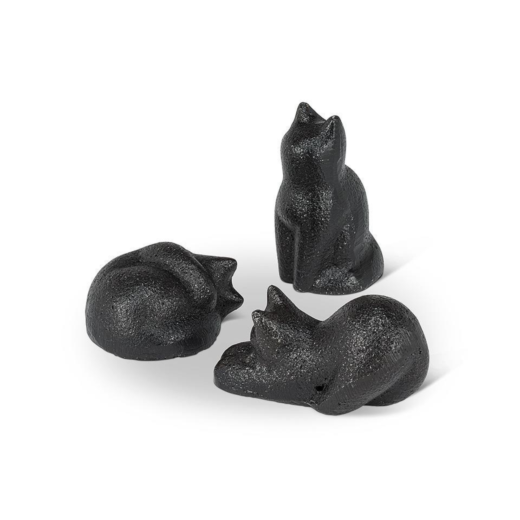 Mini Stretching Cat Figurine