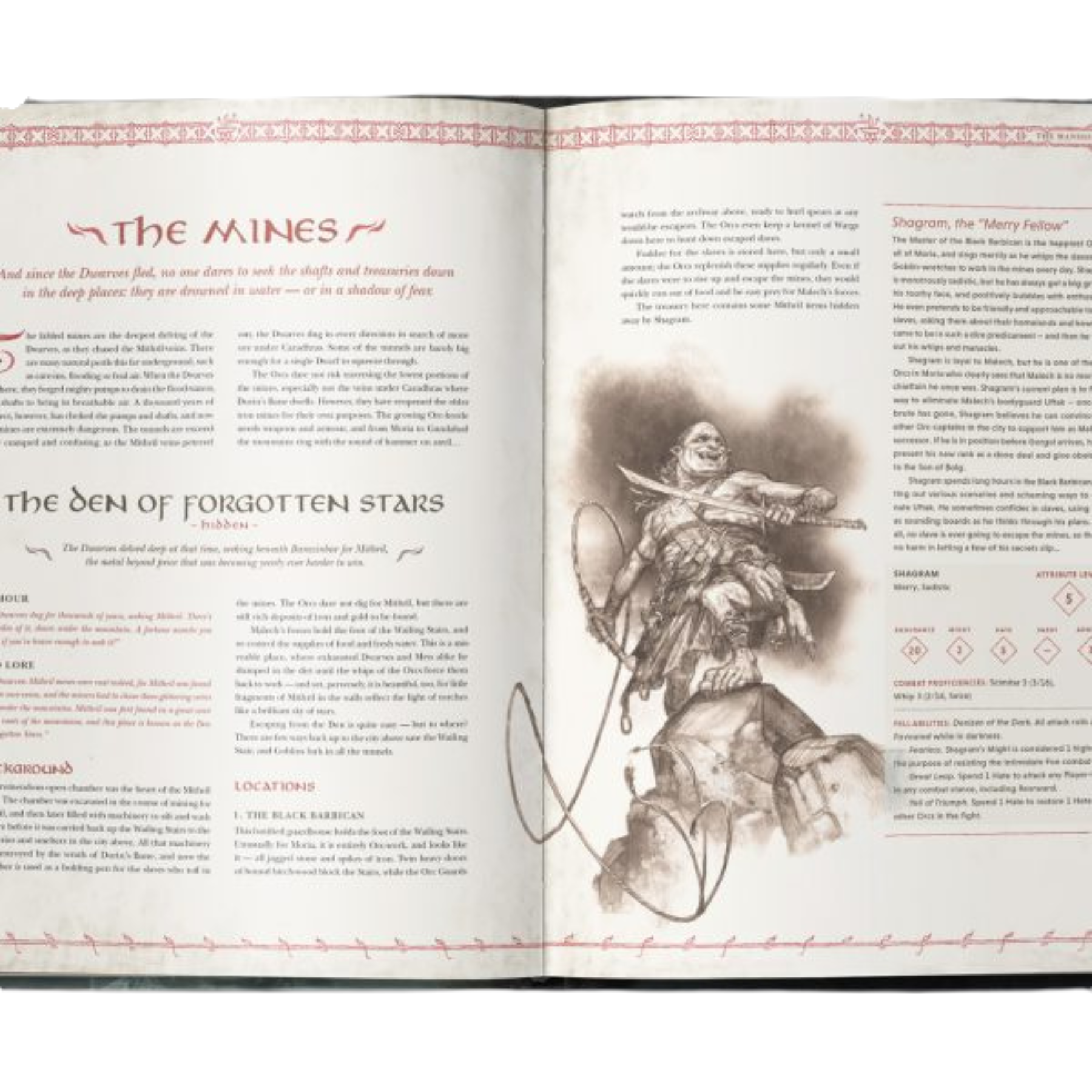 The Lord Of The Rings Roleplaying: Moria Shadow of Khazad-dûm 5E