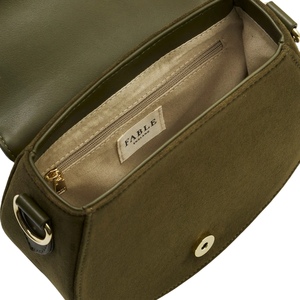 Charlotte Meadow Scene Saddle Bag - Fable England
