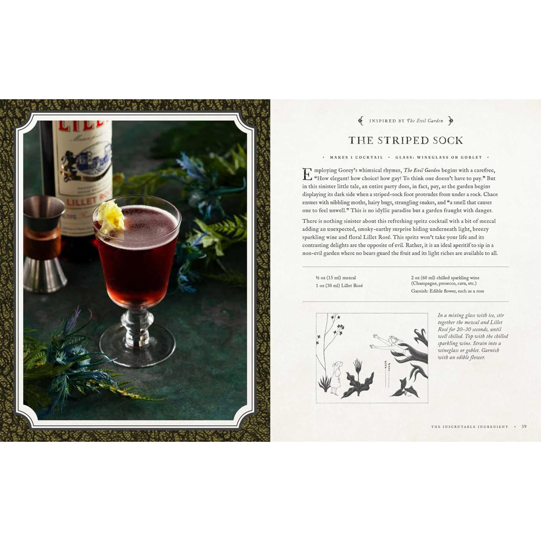 Uneasy Elixirs: 50 Cocktails Inspired by the Works of Edward Gorey