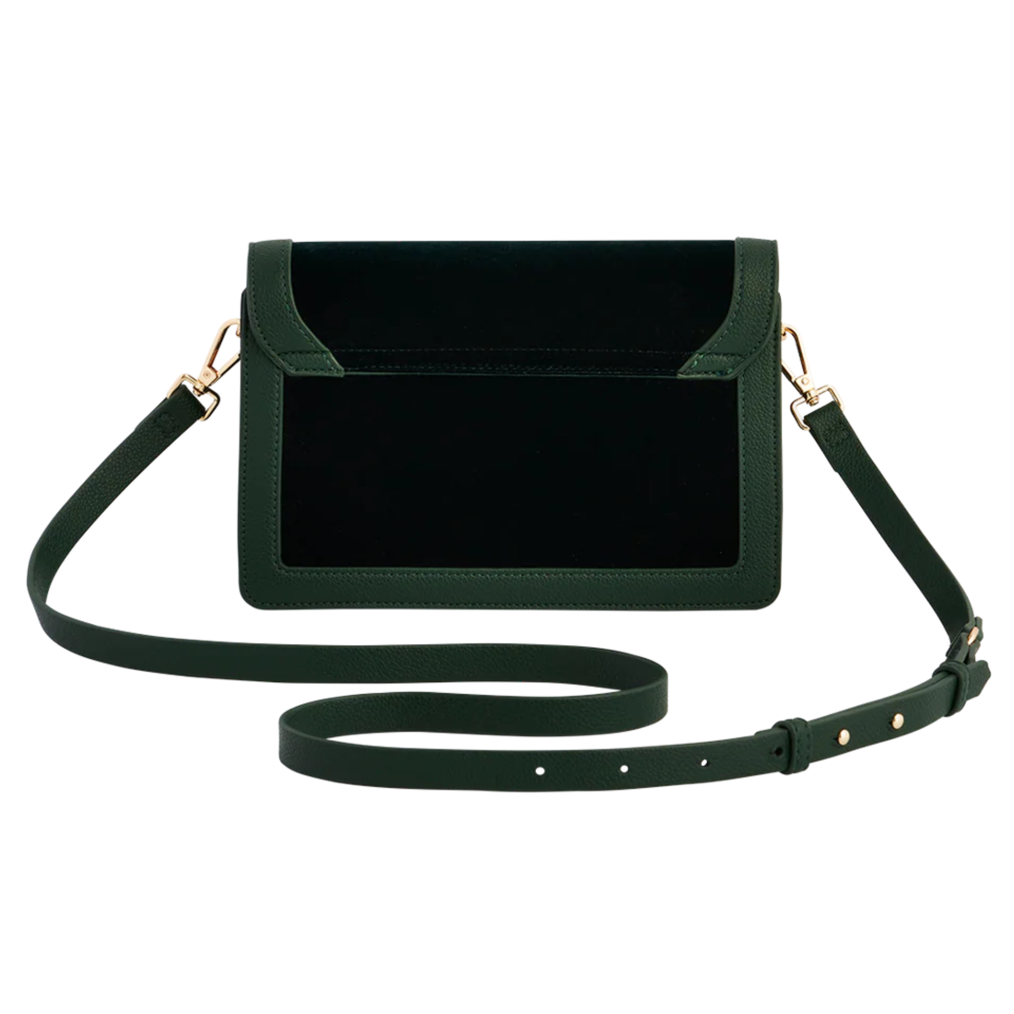 Fawn Embroidered Green Crossbody Bag - Fable England