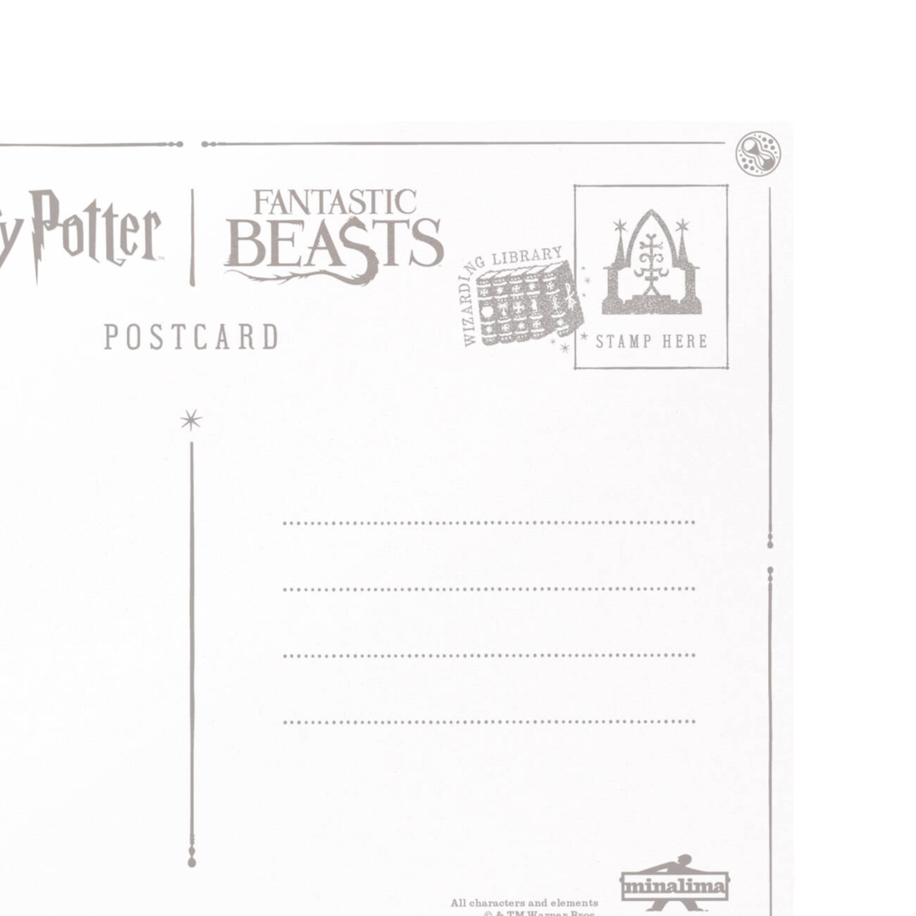 Hogwarts Library Mystery Postcard Pack