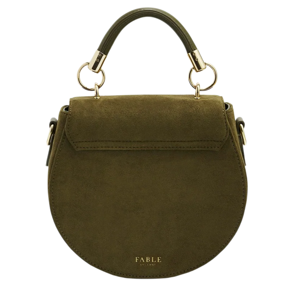 Charlotte Meadow Scene Saddle Bag - Fable England