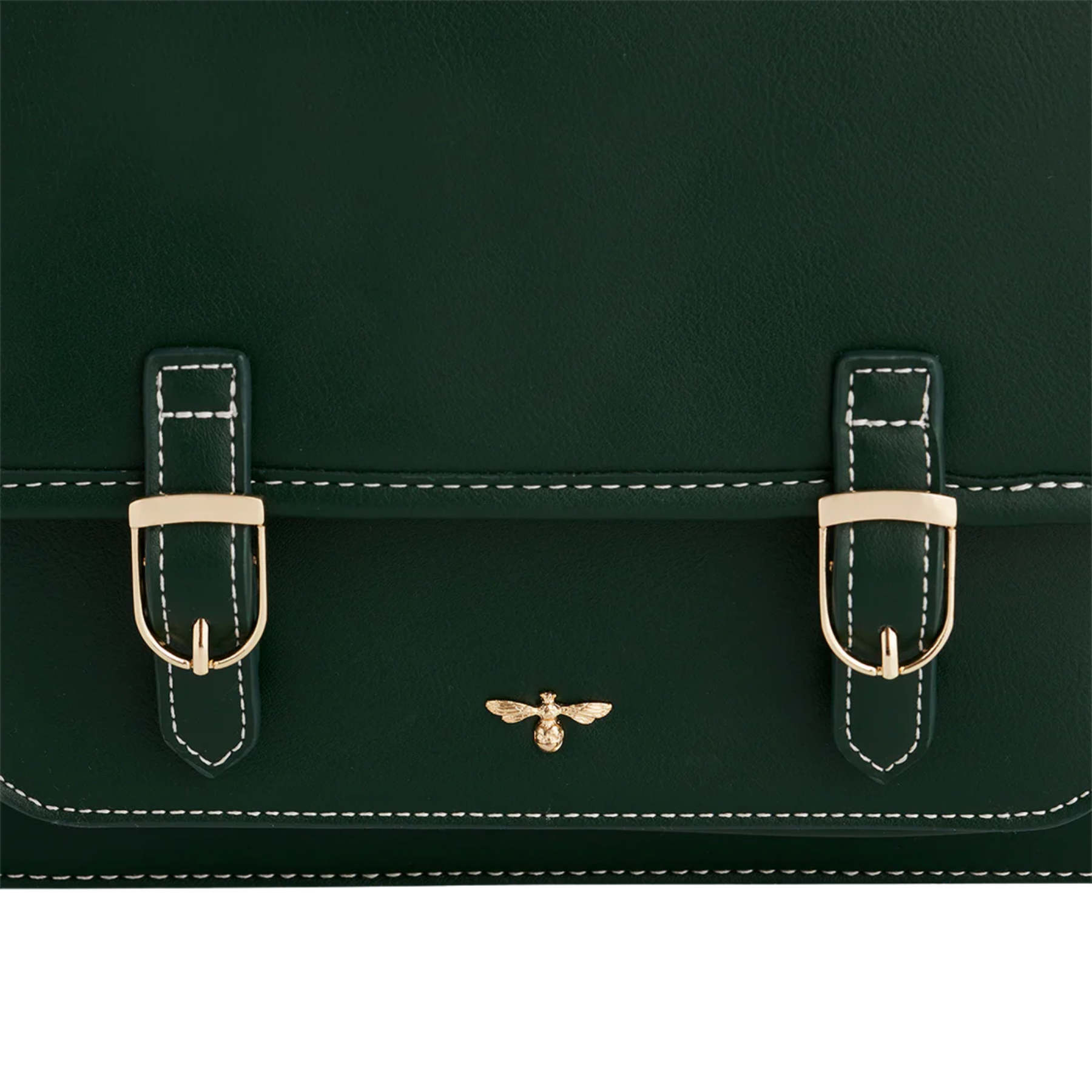Into the Woods Green Classic Satchel