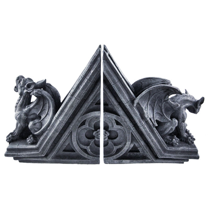 Gargoyle Bookend Set
