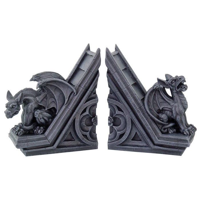 Gargoyle Bookend Set